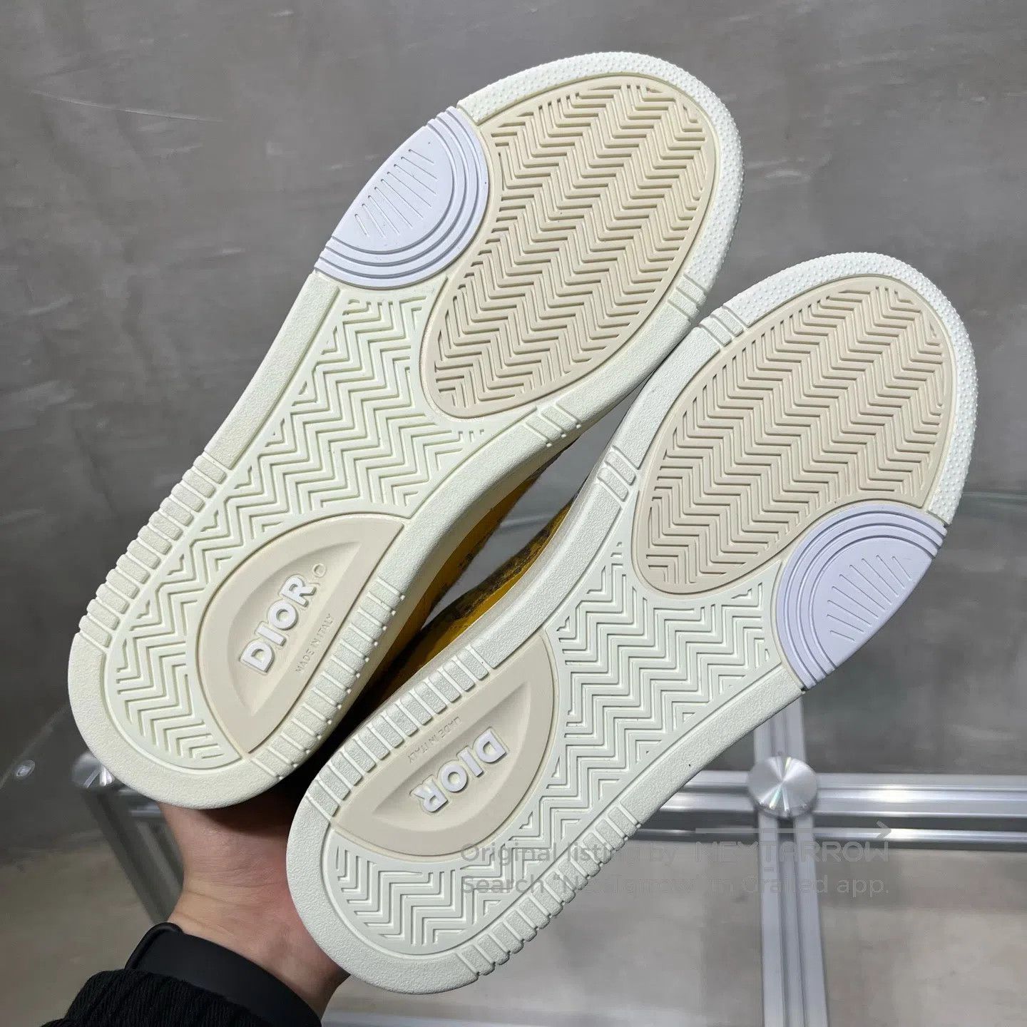 Dior Dior B27 White-yellow shoes Size US 9 / EU 42 - 7 Thumbnail