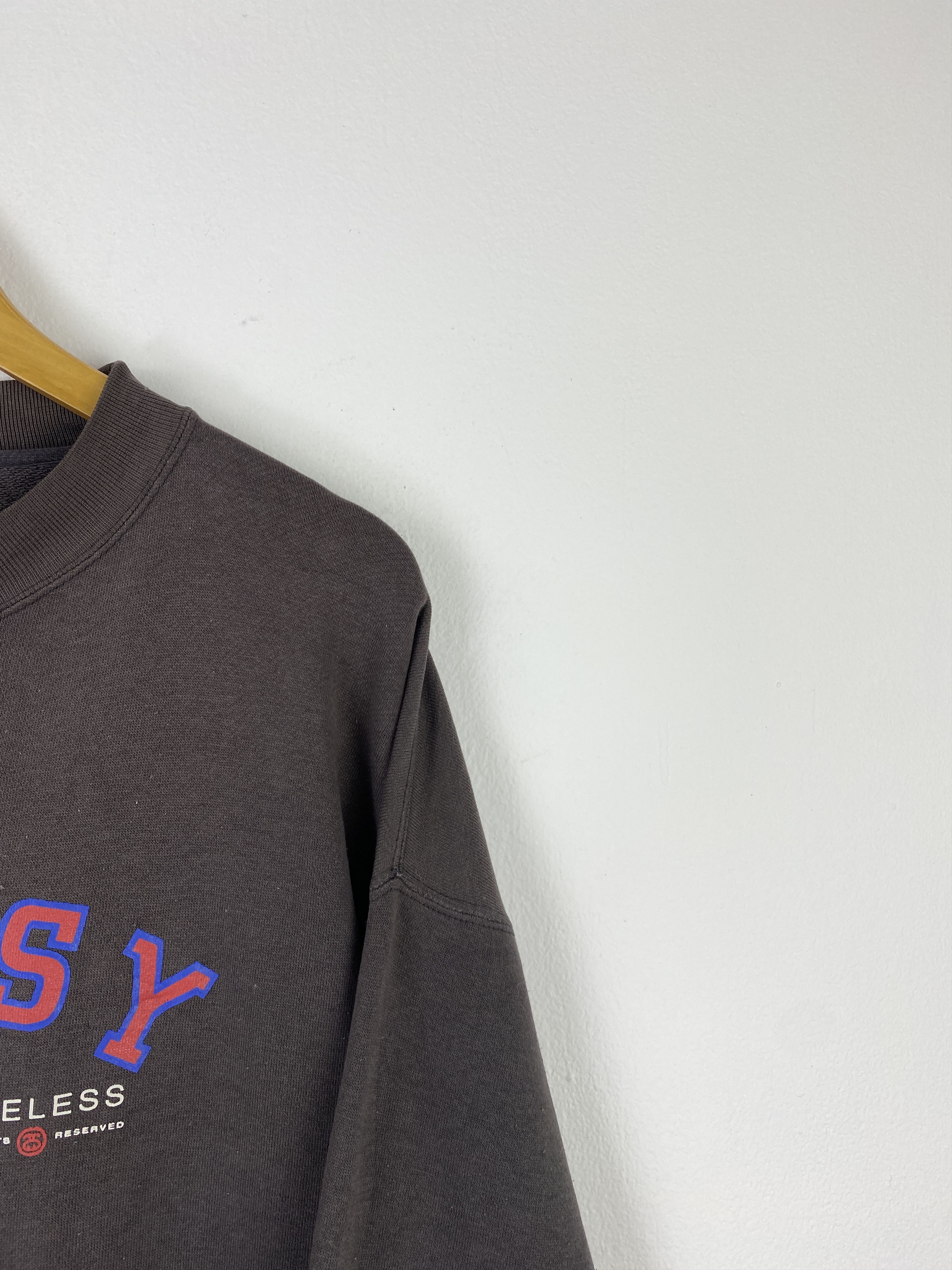 Stussy Vintage 90s Stussy Wording Faded Sweatshirt SH0501 Size US L / EU 52-54 / 3 - 9 Thumbnail