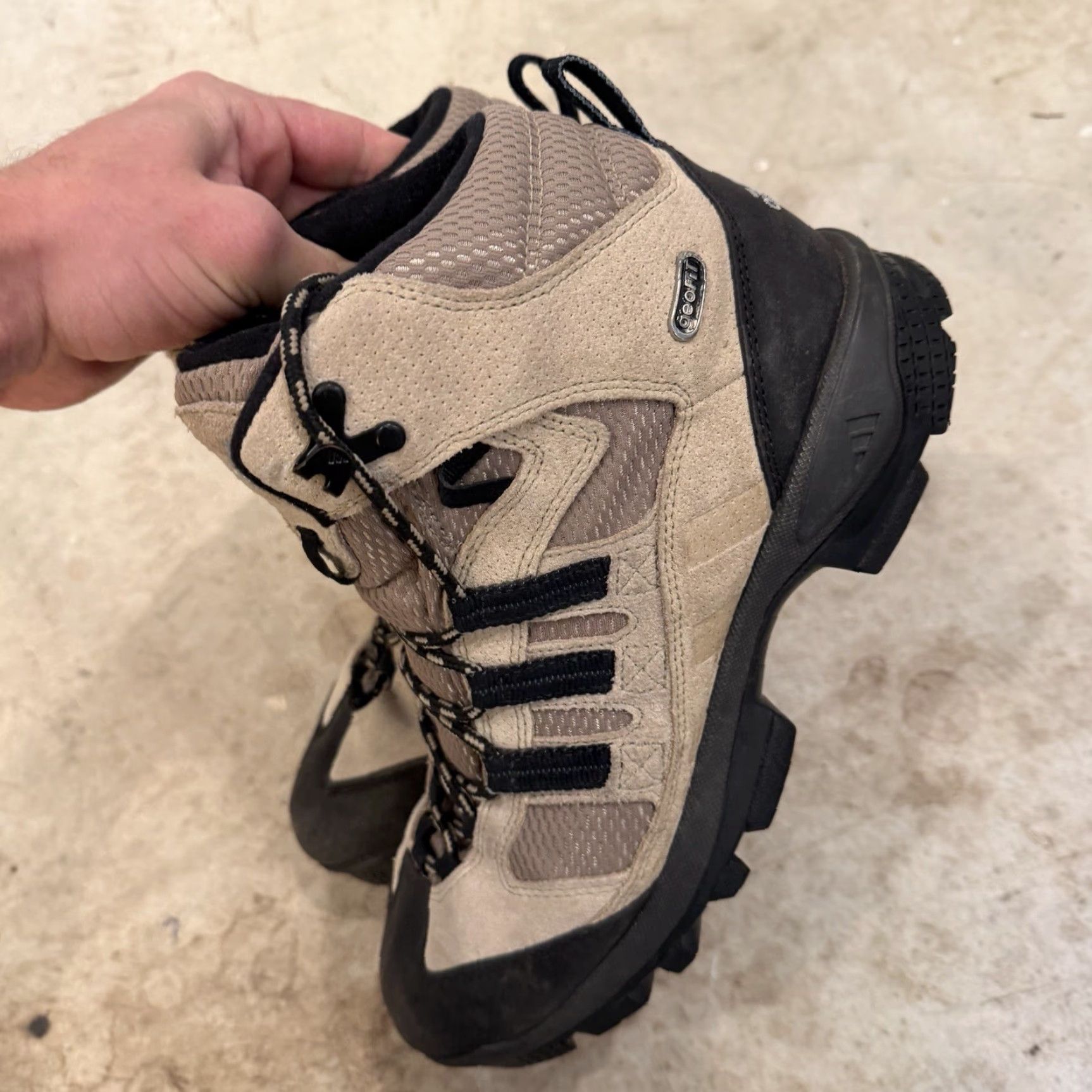 Adidas Adidas GeoFit Suede Leather Ankle Boots Women Sz 9.5 Hiking Trail Outdoors Boots Size US 10 / IT 40 - 5 Thumbnail