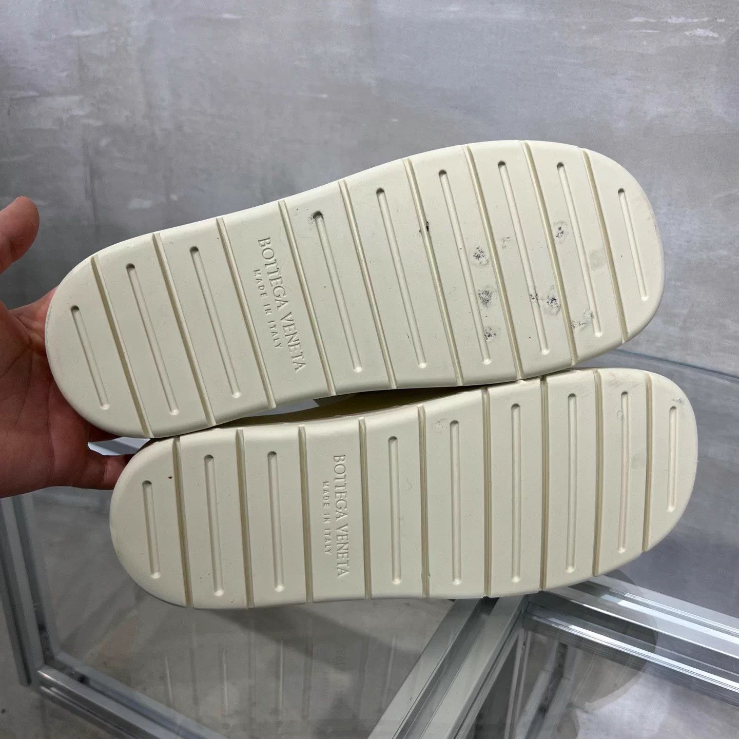 Bottega Veneta Bottega Veneta Puddle Mule White 43 Size US 12 / IT 42 - 7 Thumbnail