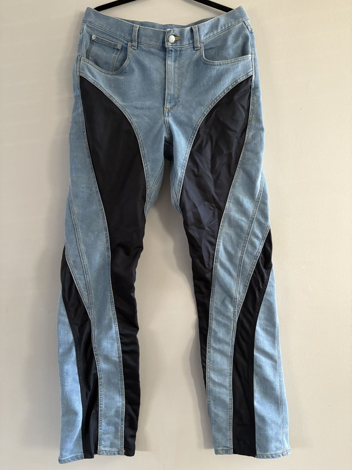 H&M × Mugler H&M x Mugler Denim Jeans Size US 34 / EU 50 - 1 Thumbnail