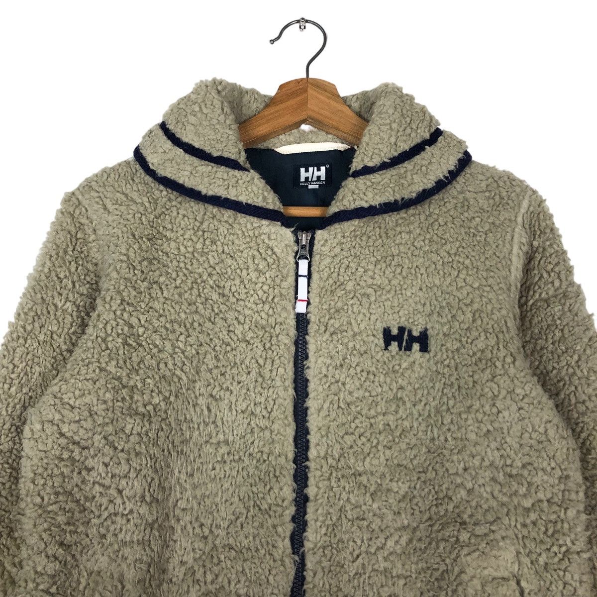 Japanese Brand 🔥Vintage Helly Hansen Fleece Jacket Zipper Size US L / EU 52-54 / 3 - 3 Thumbnail