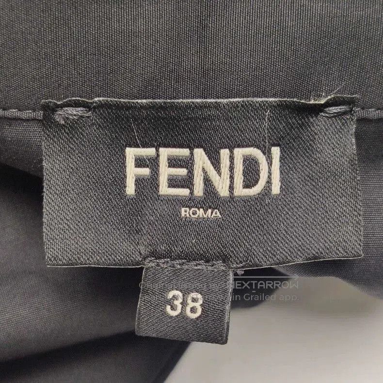 Fendi Fendi Solid Cotton Collared Shirt. Size US S / EU 44-46 / 1 - 6 Thumbnail