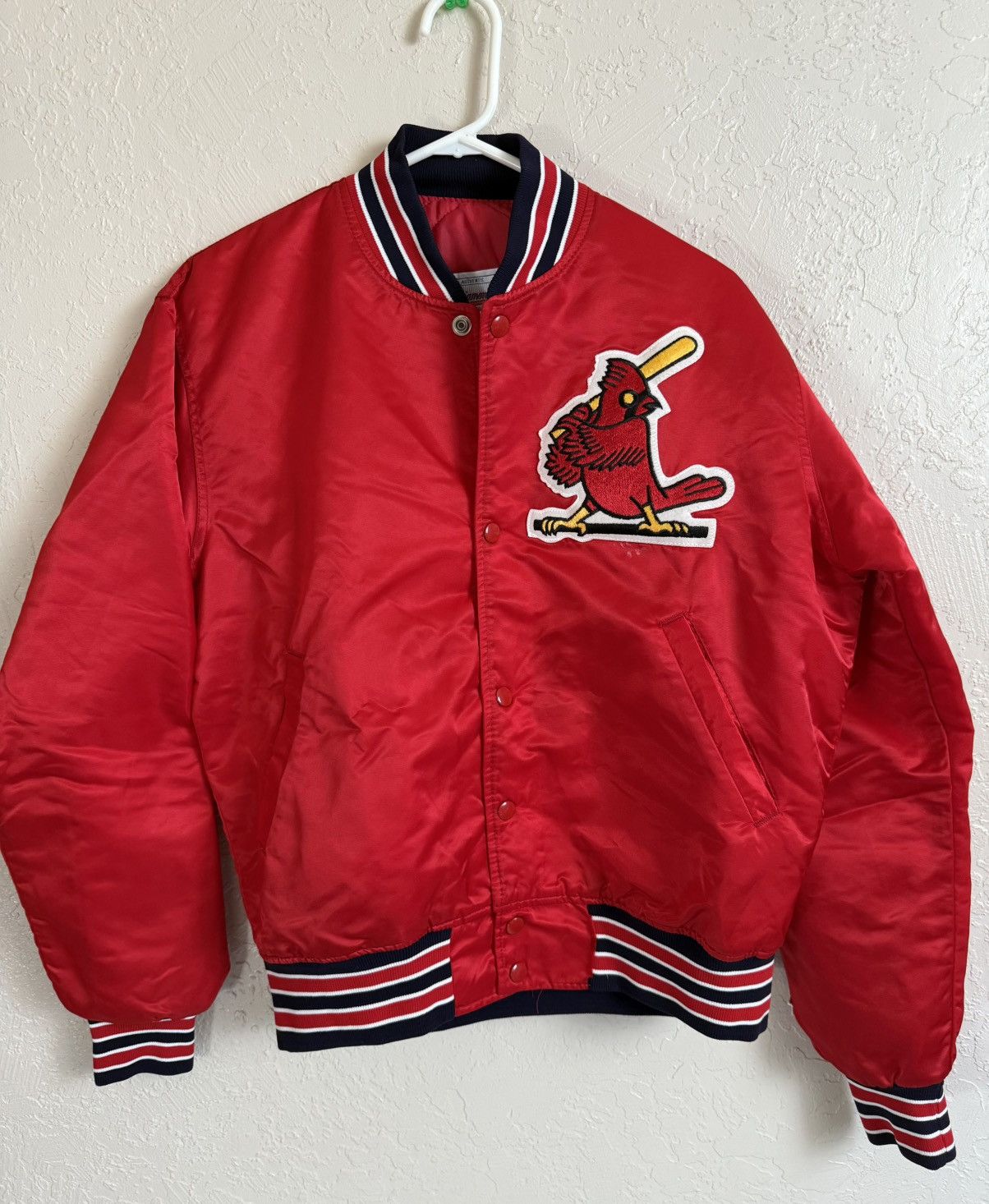 Starter St Louis Cardinals Satin Starter Jacket Vintage Size US M / EU 48-50 / 2 - 1 Thumbnail