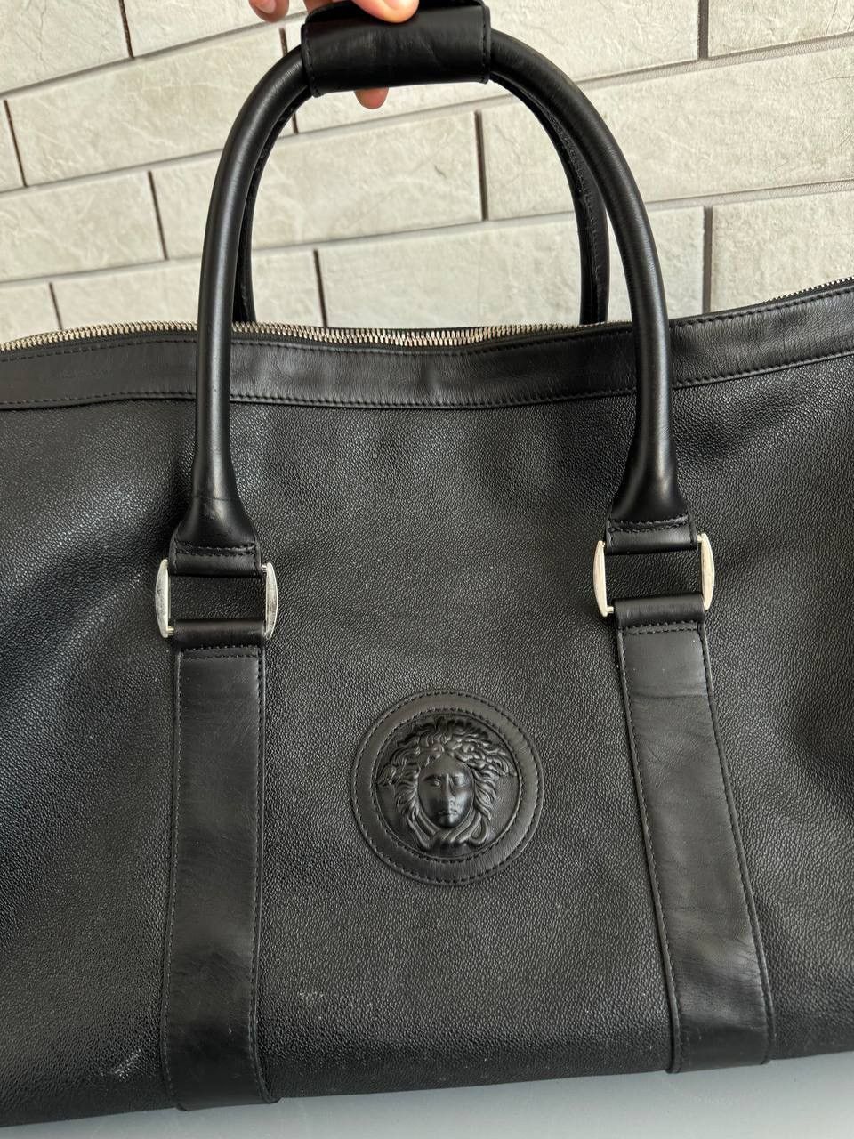 Versace Vintage Gianni Versace Medusa Head Duffle Bag Size ONE SIZE - 4 Thumbnail