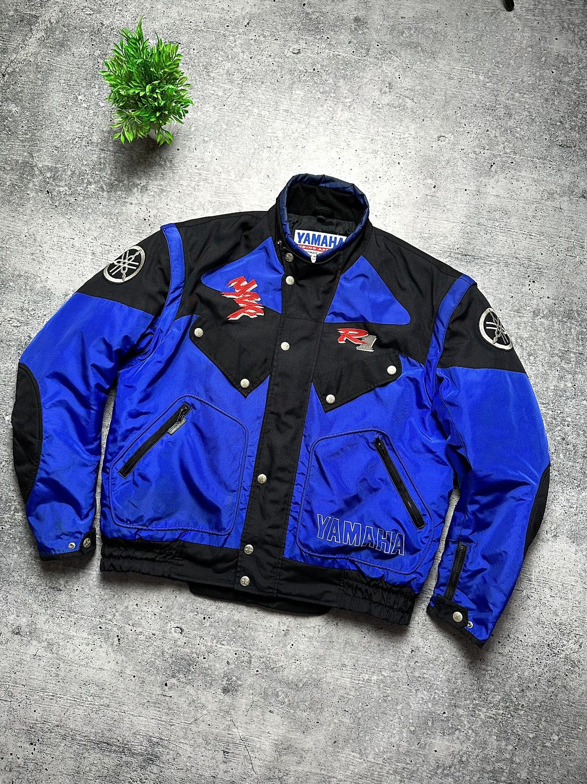 Yamaha Vintage 90s Yamaha R1 Transformer 2 in 1 Racing Moto Jacket Size US XL / EU 56 / 4 - 3 Thumbnail