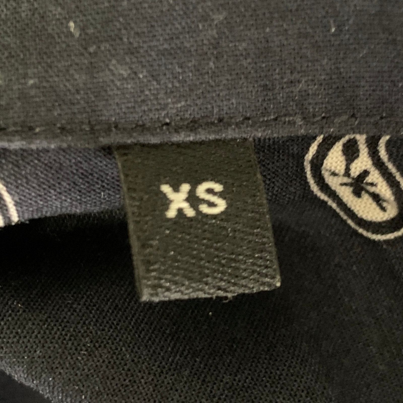 The Kooples THE KOOPLES XS Navy Bandana Viscose Camp Long Sleeve Shirt Size US XS / EU 42 / 0 - 6 Thumbnail