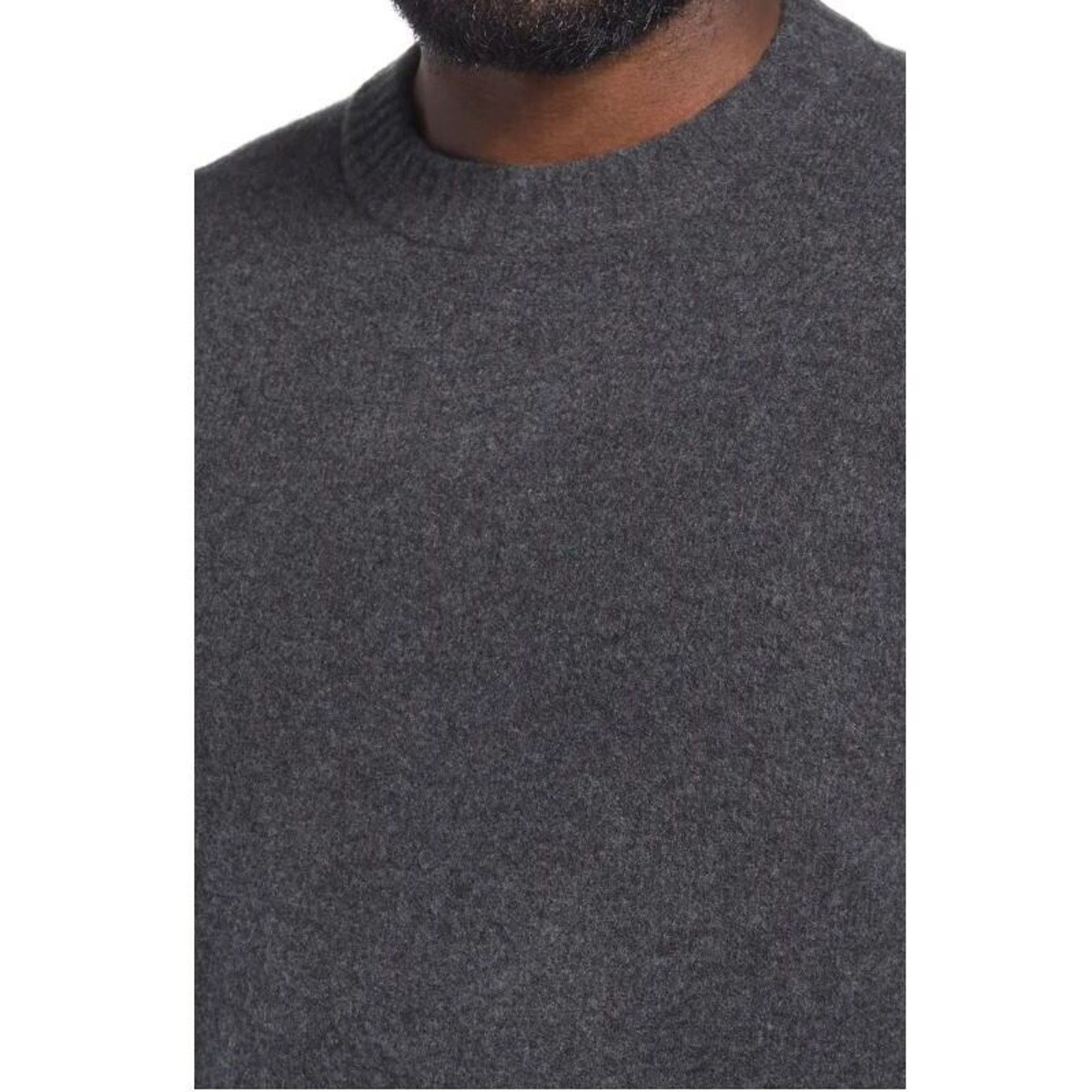 Nordstrom Nordstrom Men's Grey Casual Classic Crewneck Sweater Size XL Size US XL / EU 56 / 4 - 4 Thumbnail