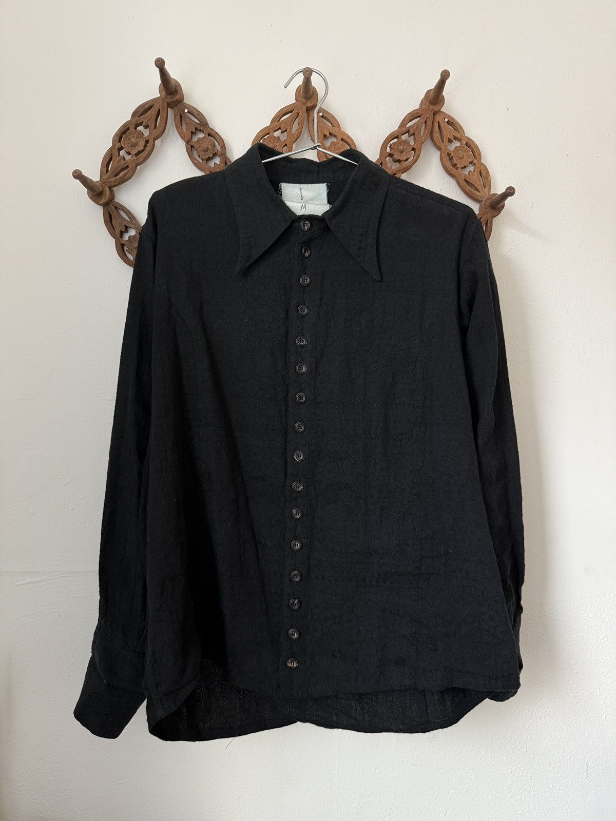 John Alexander Skelton C IX Black Stripe Clink Shirt | Grailed