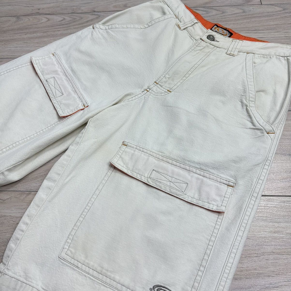 Gotcha Rare Vintage Gotcha Multi Pocket Baggy Size 28 Work Shorts Size US 28 / EU 44 - 4 Thumbnail