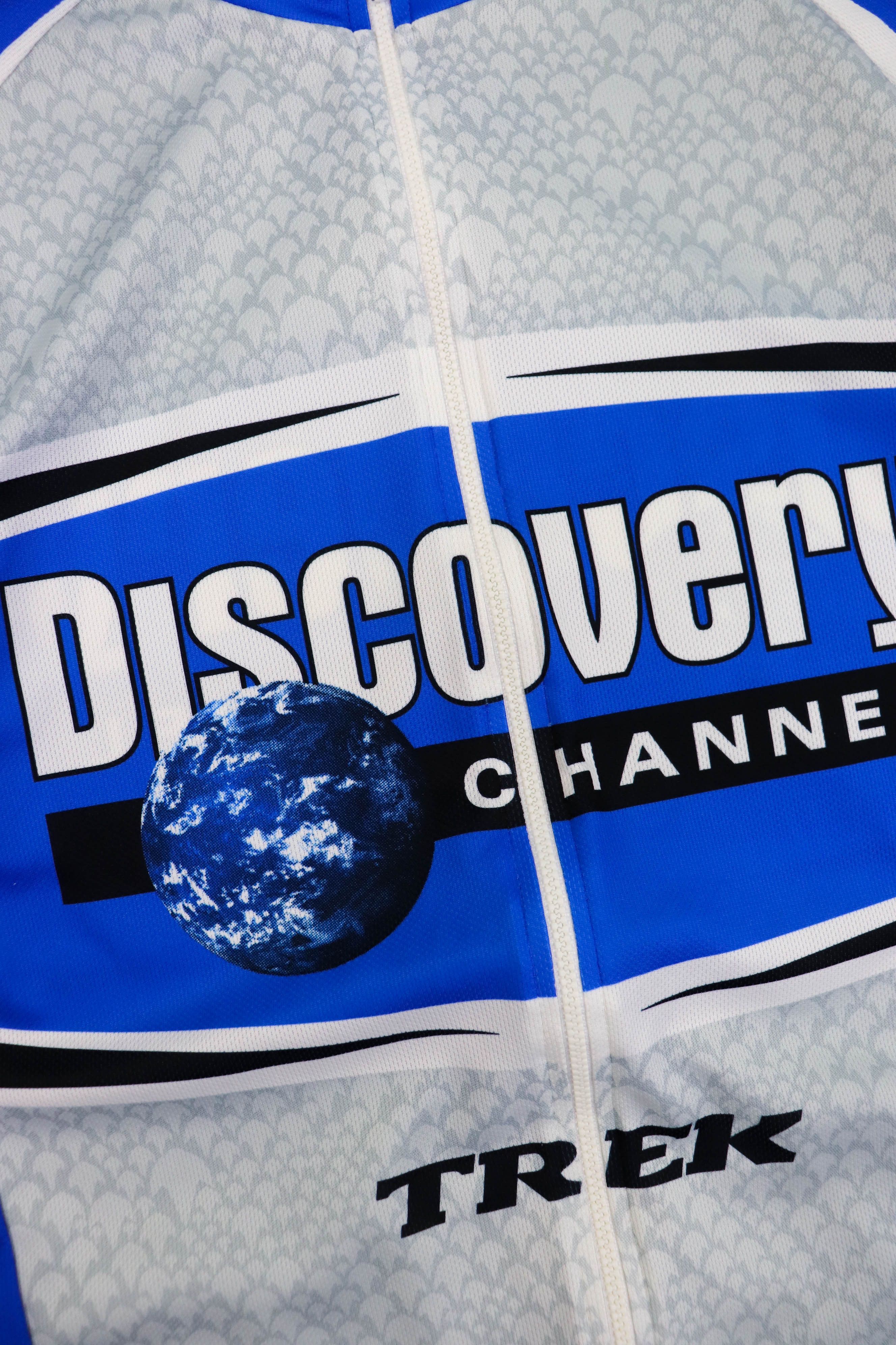 Nike Nike 00s Vintage DriFit Discovery Channel Zip Cycling Jersey Size US M / EU 48-50 / 2 - 4 Thumbnail