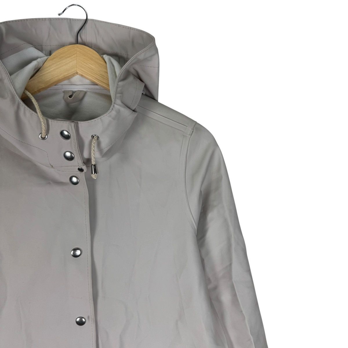 Stutterheim ☀️STUTTERHEIM HOODIE RAINCOATS JACKET LIKE THOM YORKE Size US XXS / EU 40 - 4 Thumbnail
