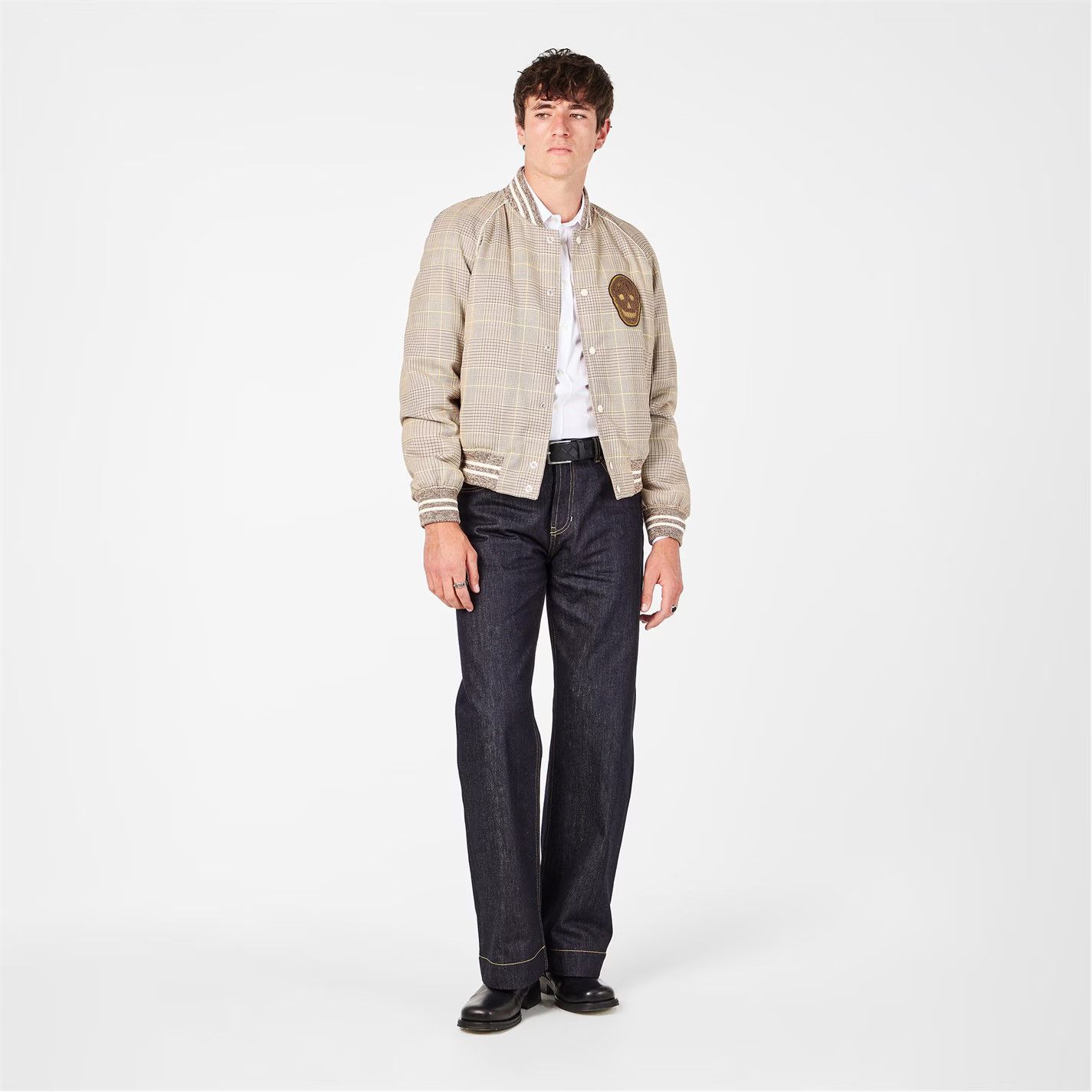 Alexander McQueen o1g2r1mq0326 Structured Bomber Jacket in Multicolor Size US M / EU 48-50 / 2 - 6 Thumbnail