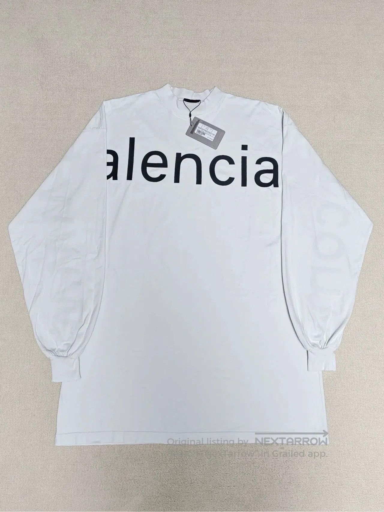 Balenciaga Balenciaga 23FW Distressed Embroidered Longsleeve. Size US L / EU 52-54 / 3 - 1 Thumbnail