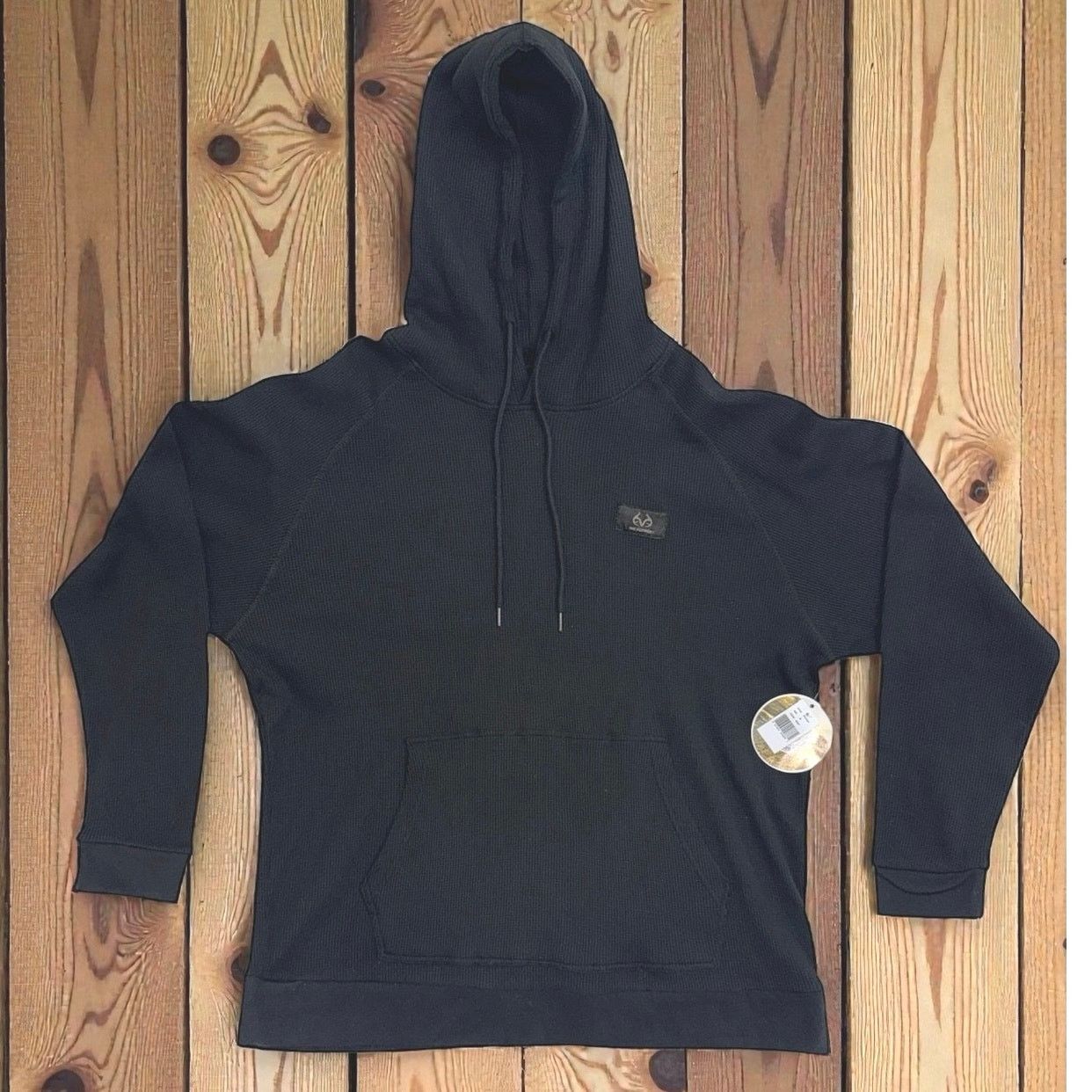 Realtree Realtree Men’s RTA Ranger Thermal Hoodie - XL - Black Size US XL / EU 56 / 4 - 1 Thumbnail