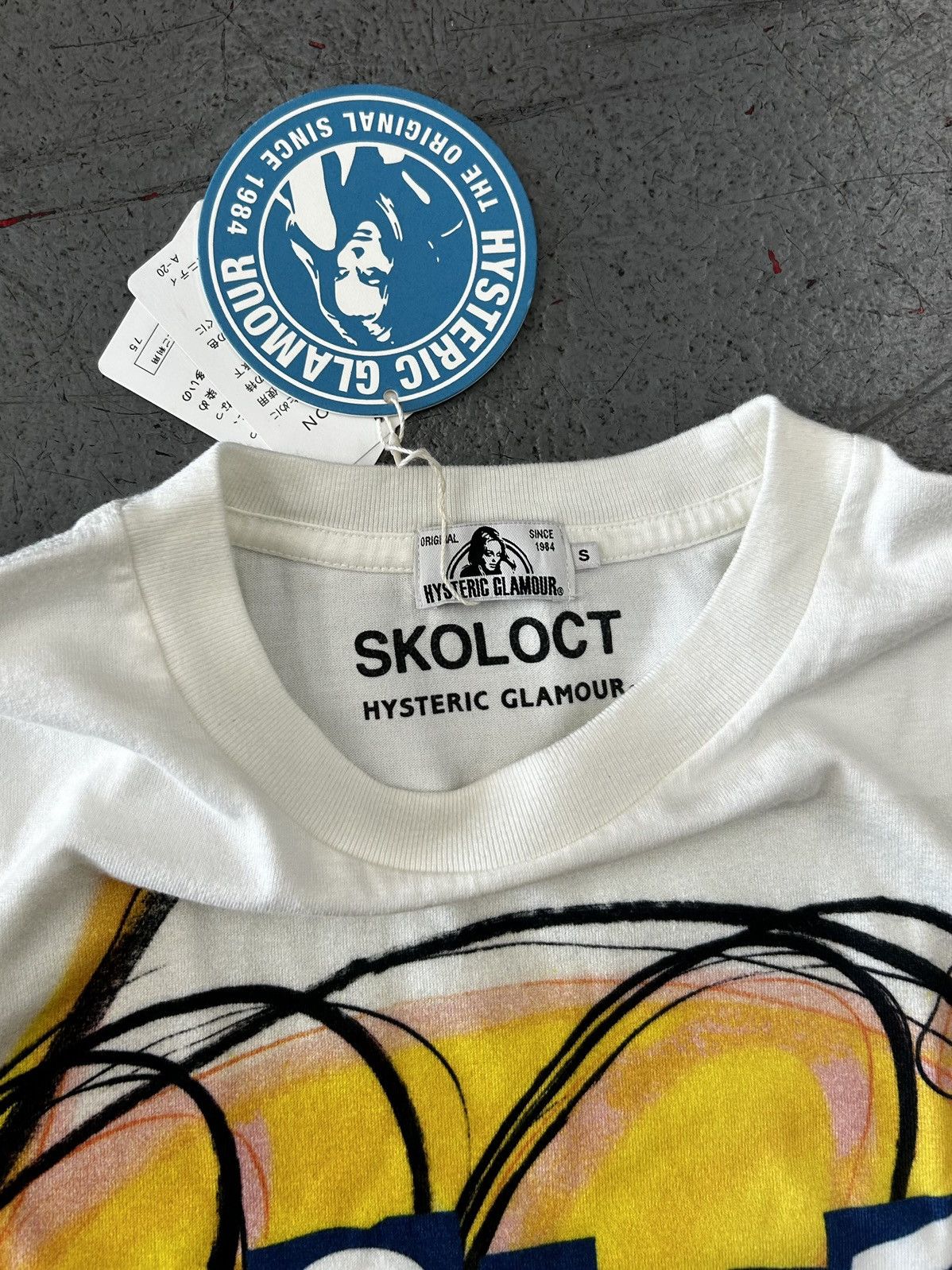 Hysteric Glamour Hysteric Glamour x Skoloct T-Shirt Size Small NEW Size US S / EU 44-46 / 1 - 3 Thumbnail