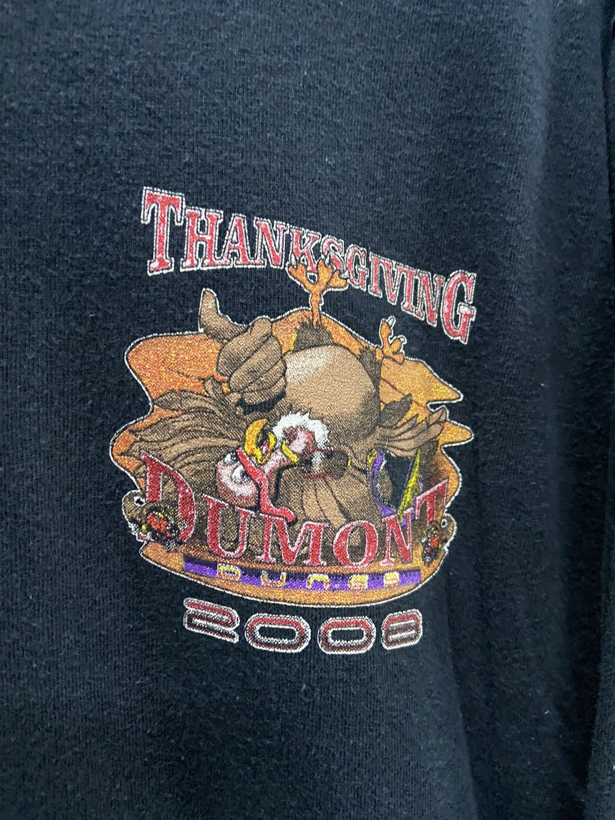 Gildan SURVIVED THANKS GIVING 2008 DUMONT DUNES LONG SLEEVE Size US L / EU 52-54 / 3 - 4 Thumbnail
