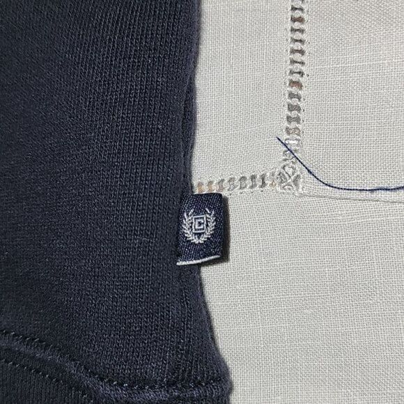 Chaps Chaps Sz. L Collared Vneck Pullover Long Sleeve Sweatshirt Size US L / EU 52-54 / 3 - 6 Thumbnail