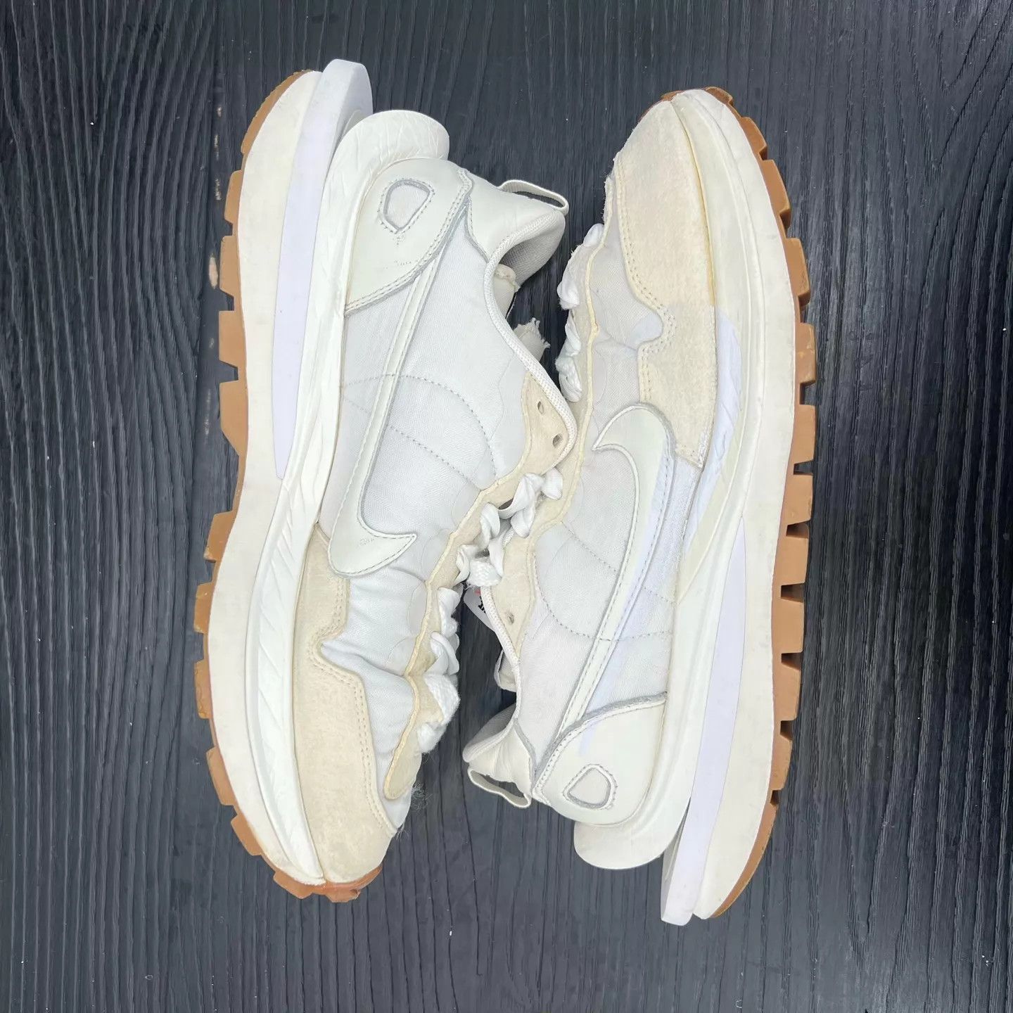 Sacai sacai vaporwaffle white gum 43 New Size US 10 / EU 43 - 3 Thumbnail