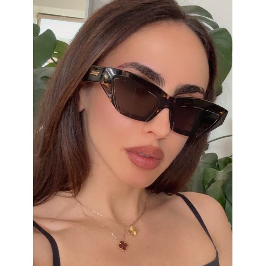 Bottega Veneta NEW Bottega Veneta BV1218S Tortoise Brown Cat  display picture 1