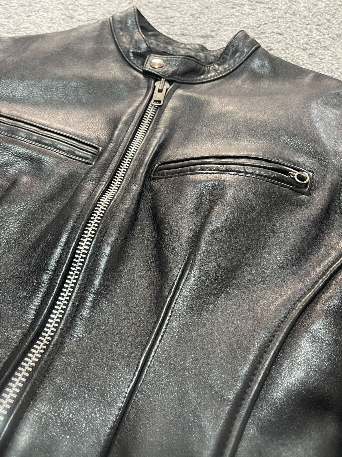 Vanson Leathers Vanson Comet USA Rare Ladies Model Leather Motorcycle Jacket Size S / US 4 / IT 40 - 10 Thumbnail