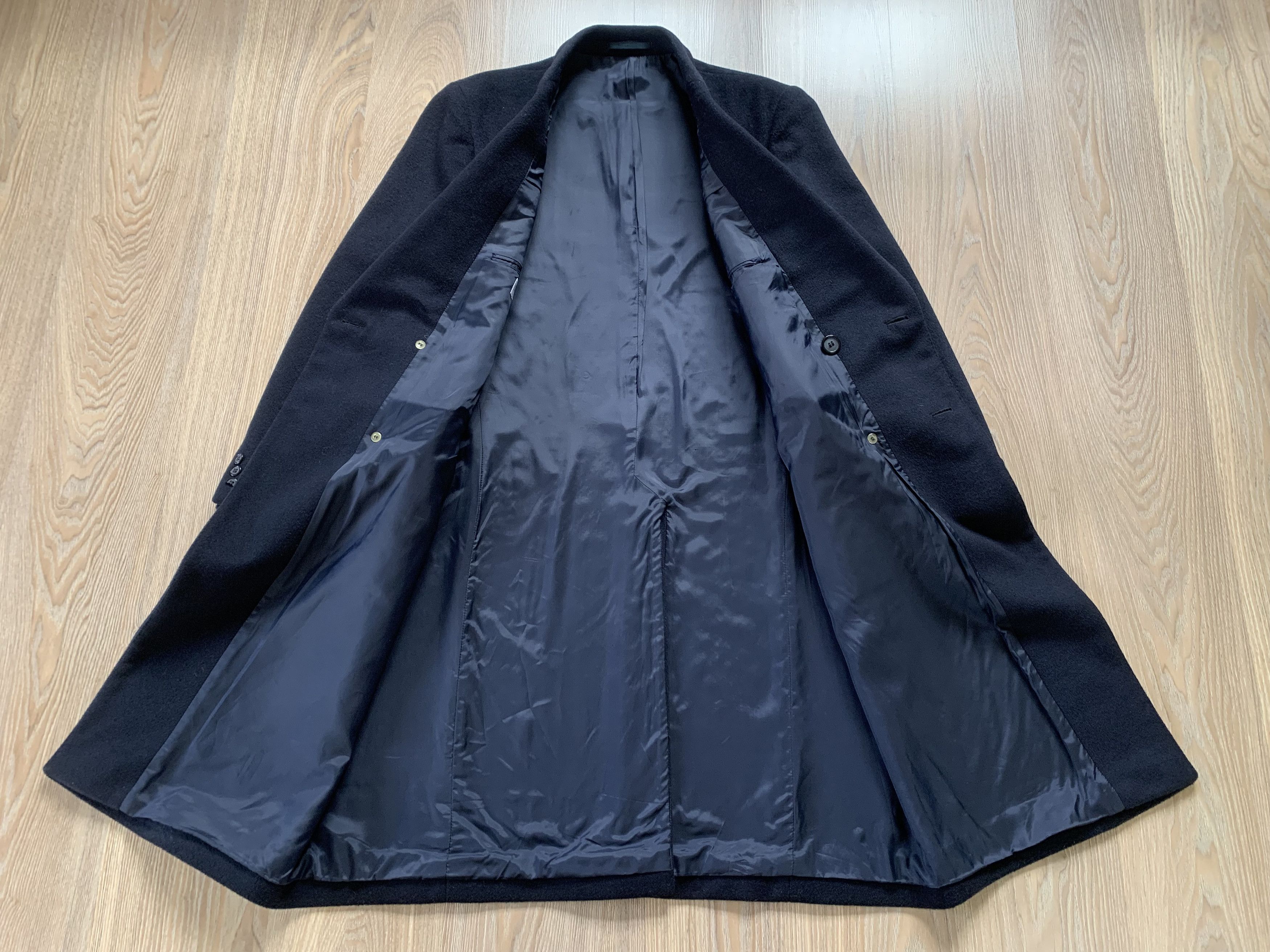 Other Selfridges London Wool Cashmere Long Wool Coat Size US XXL / EU 58 / 5 - 3 Thumbnail