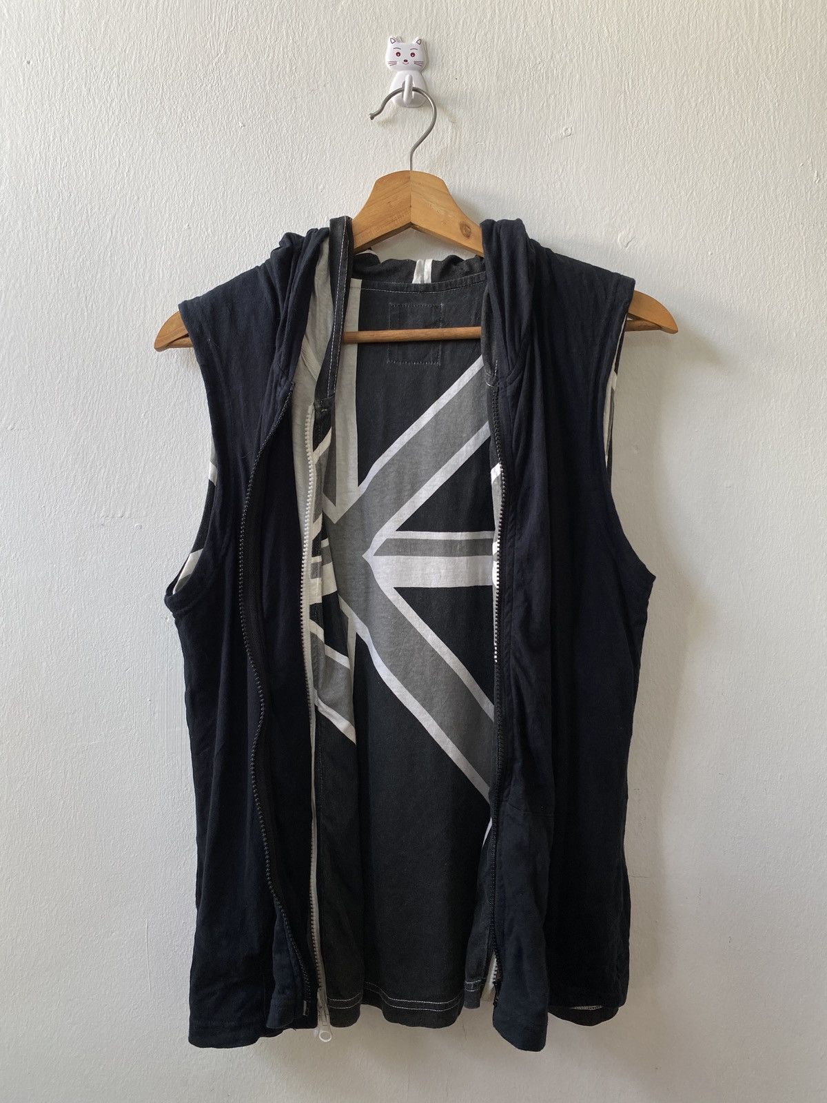 Japanese Brand Japanese Brand PPFM Reversible Sleeveless Zipper Hoodie Size US M / EU 48-50 / 2 - 4 Thumbnail
