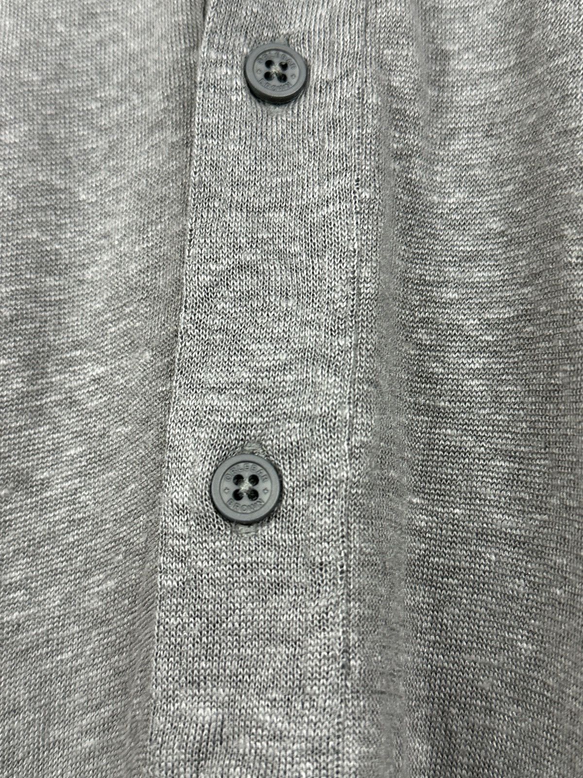 Orlebar Brown Orlebar Brown Linen Grey Polo Shirt Size US XXL / EU 58 / 5 - 18 Thumbnail