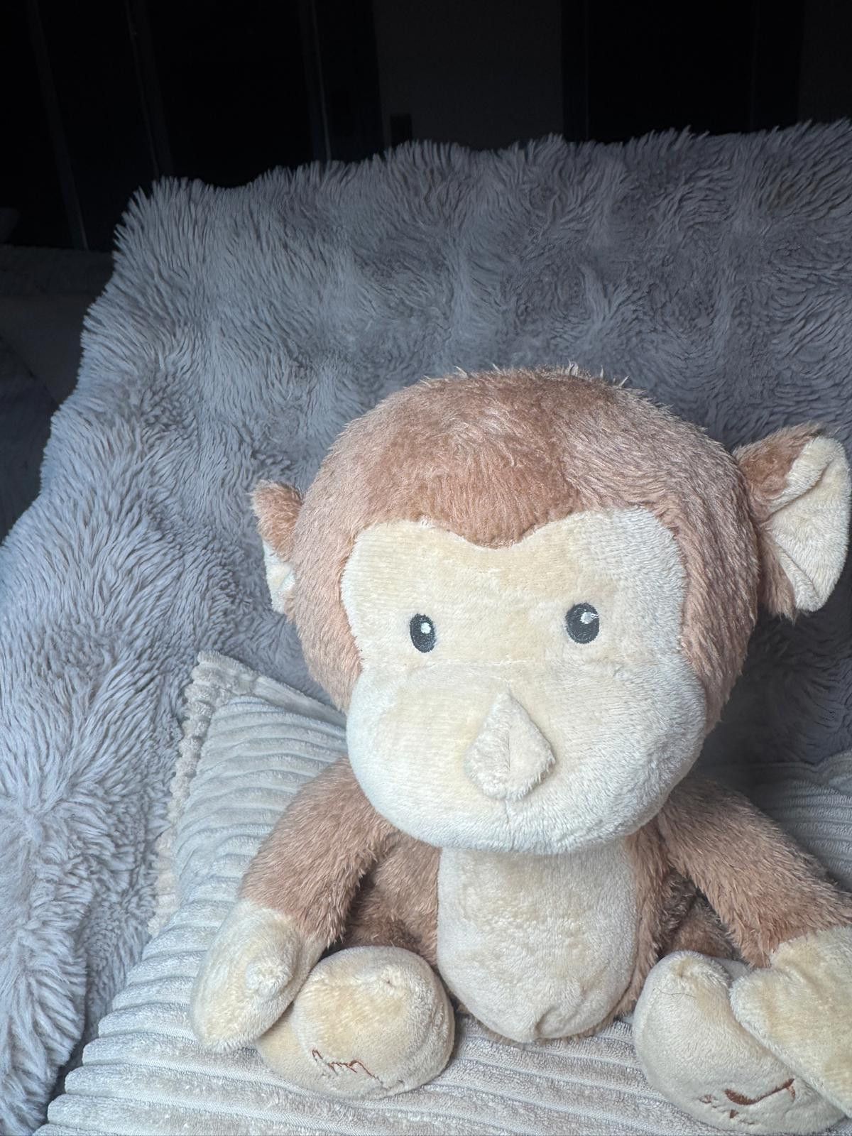 Designer Spark Imagine Plush Monkey Baby Music Toy Size ONE SIZE - 6 Thumbnail