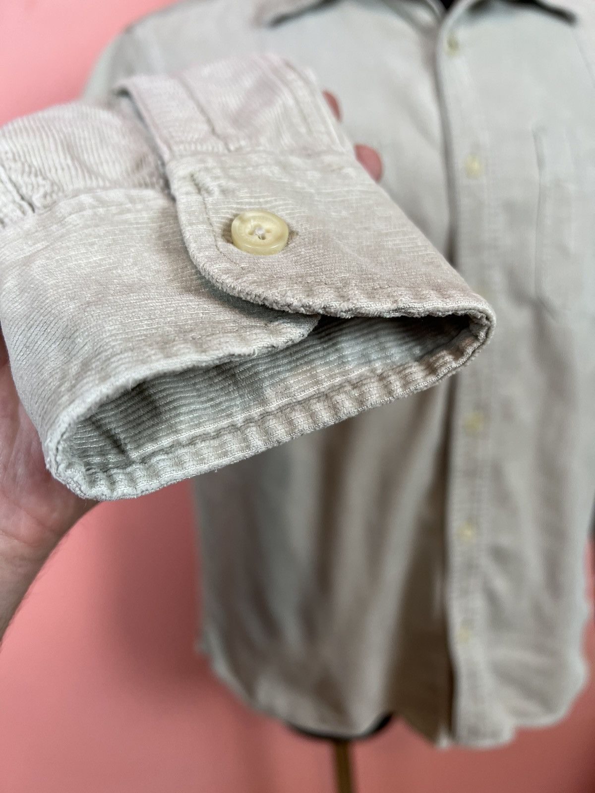 Nigel Cabourn Nigel Cabourn uutility shirt velvet shirt button ups rare Size US M / EU 48-50 / 2 - 5 Thumbnail