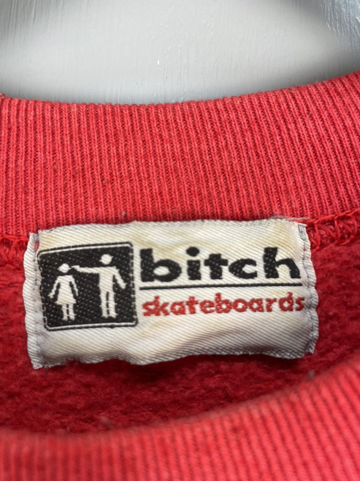 Girl Skateboards Vintage 90s Bitch Skateboards sweatshirt Size US L / EU 52-54 / 3 - 5 Thumbnail