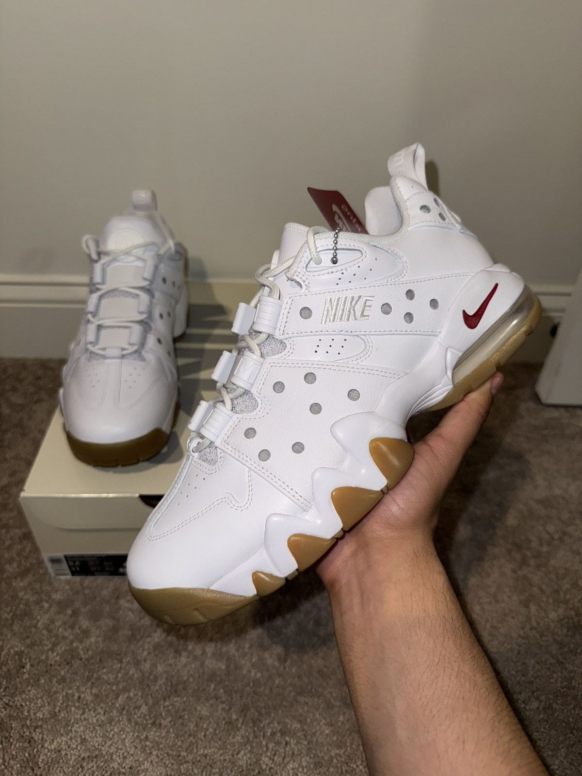 Nike × Supreme Supreme / Nike SB Air Max 2 CB '94 Low White Gum Size 9.5 Size US 9.5 / EU 42-43 - 2 Thumbnail