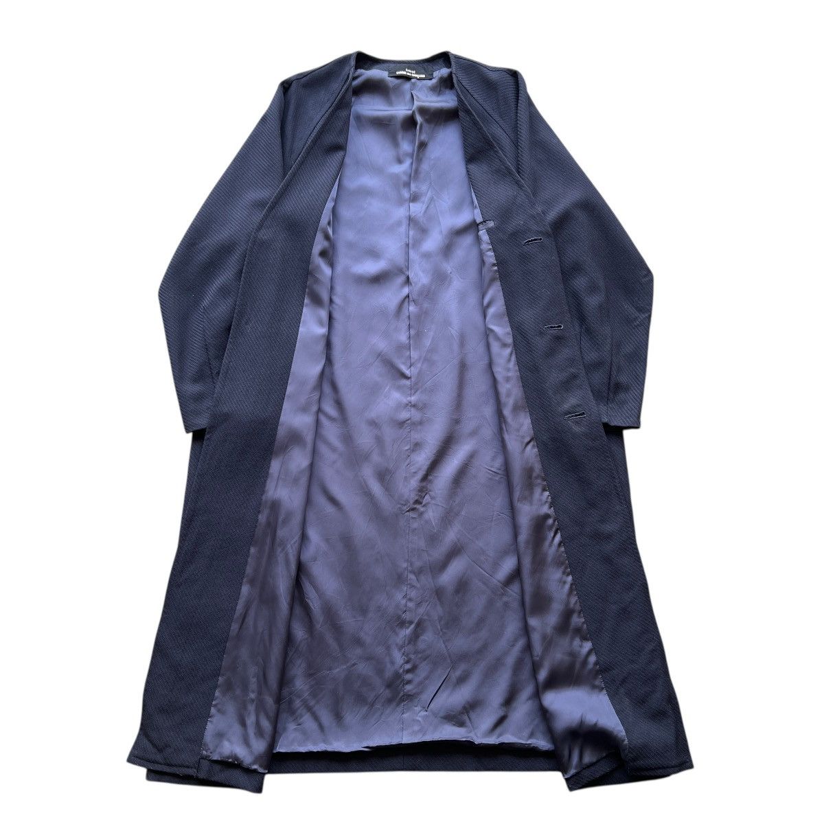 Comme des Garcons Vintage Tricot Comme Des Garcons Less Colar Coat Size US M / EU 48-50 / 2 - 14 Thumbnail