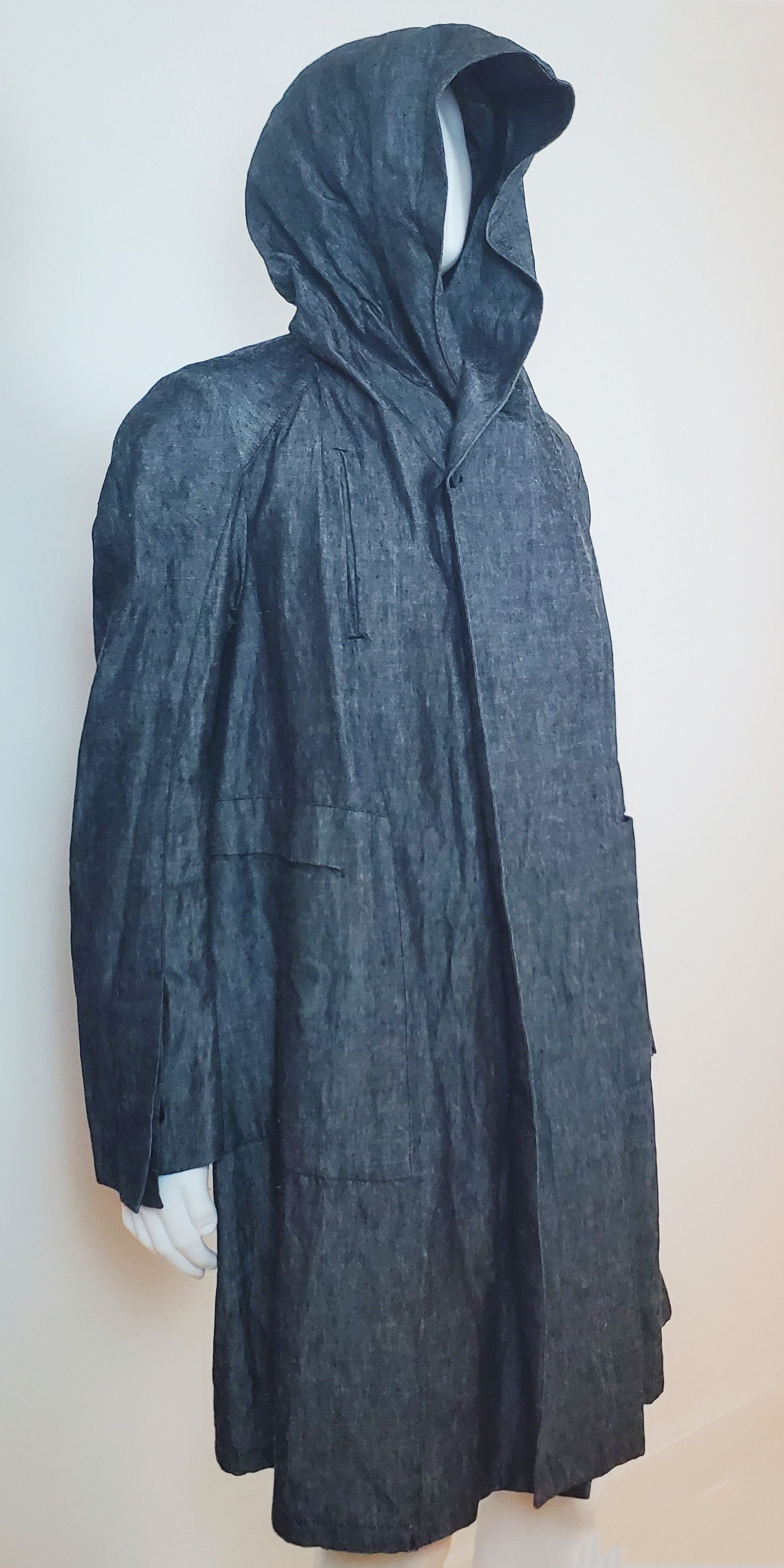 Masnada MASNADA Storm Grey Hoodie Designers Overcoat Jacket Size US M / EU 48-50 / 2 - 4 Thumbnail