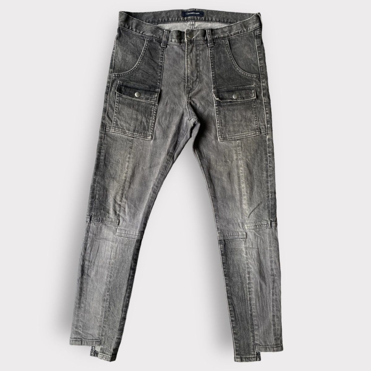 John Undercover SS16 Reconstructed Skinny Jeans Size US 32 / EU 48 - 4 Thumbnail
