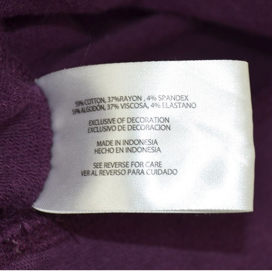 Orvis Orvis Womens Hooded Sweater Top Striped Burgundy Pocket Sz S Size S / US 4 / IT 40 - 6 Thumbnail