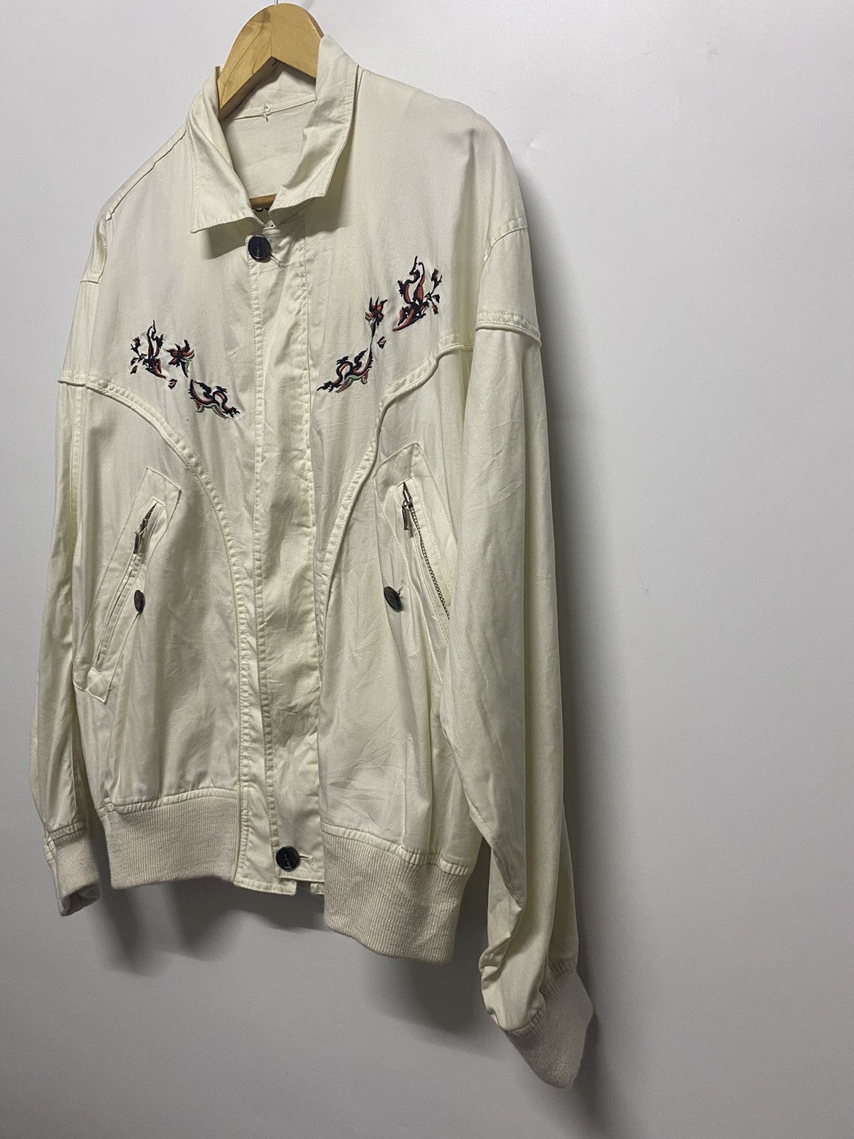 Designer × Japanese Brand Japanese Brand Grosbec Floral Art Jacket Size US L / EU 52-54 / 3 - 4 Thumbnail