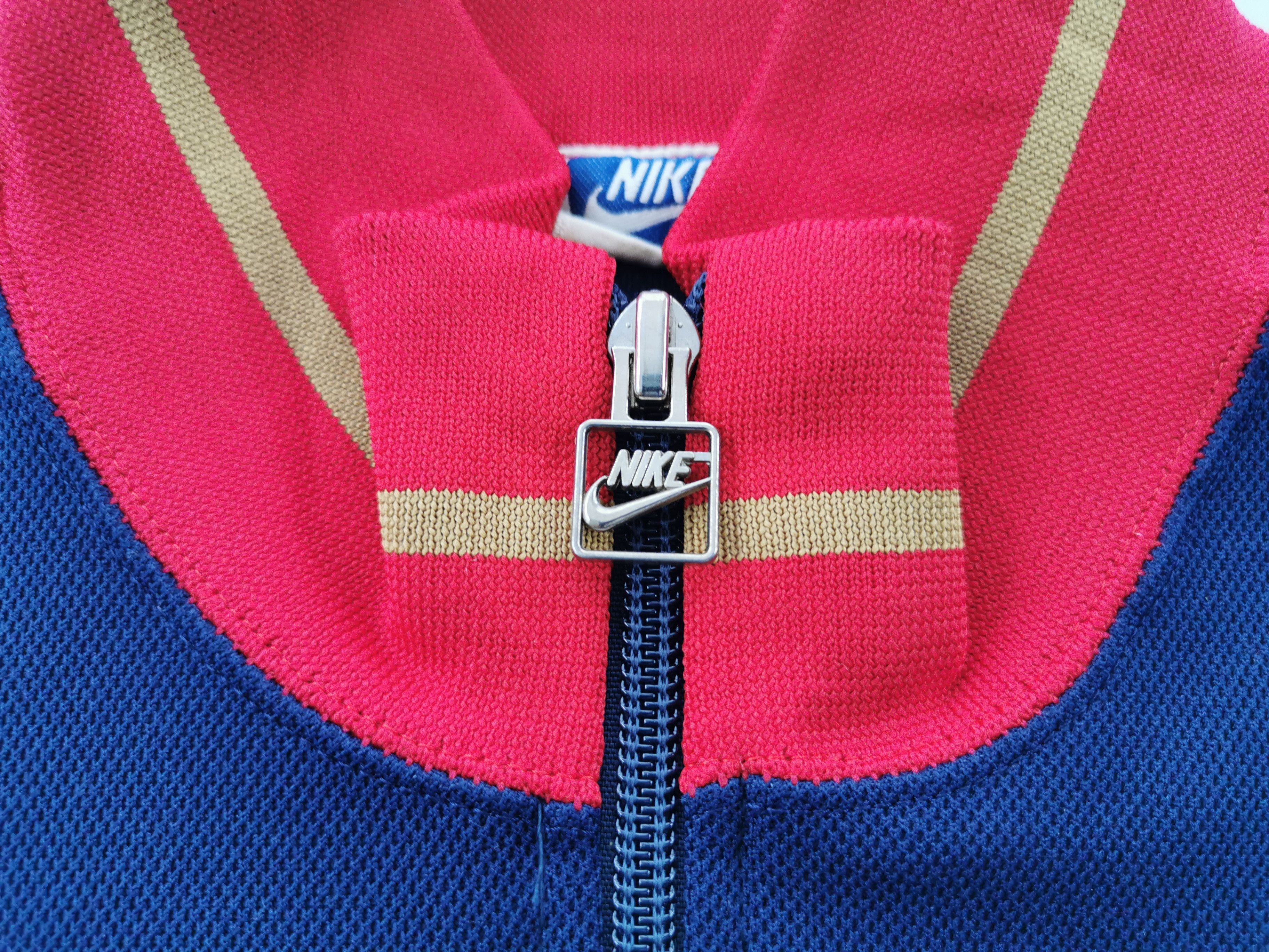 Nike Vintage 90's Nike Swoosh Blue Tag Track Top Made In Japan Size US M / EU 48-50 / 2 - 6 Thumbnail