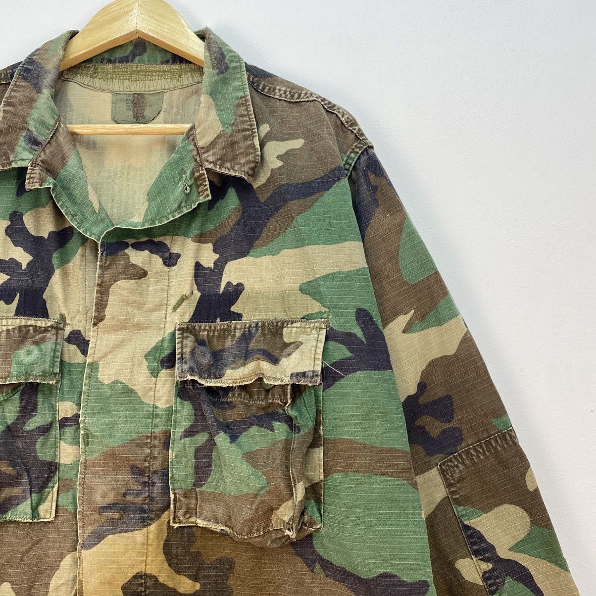 Vintage 💥Vintage Us Army Camouflage Jacket Size US M / EU 48-50 / 2 - 4 Thumbnail