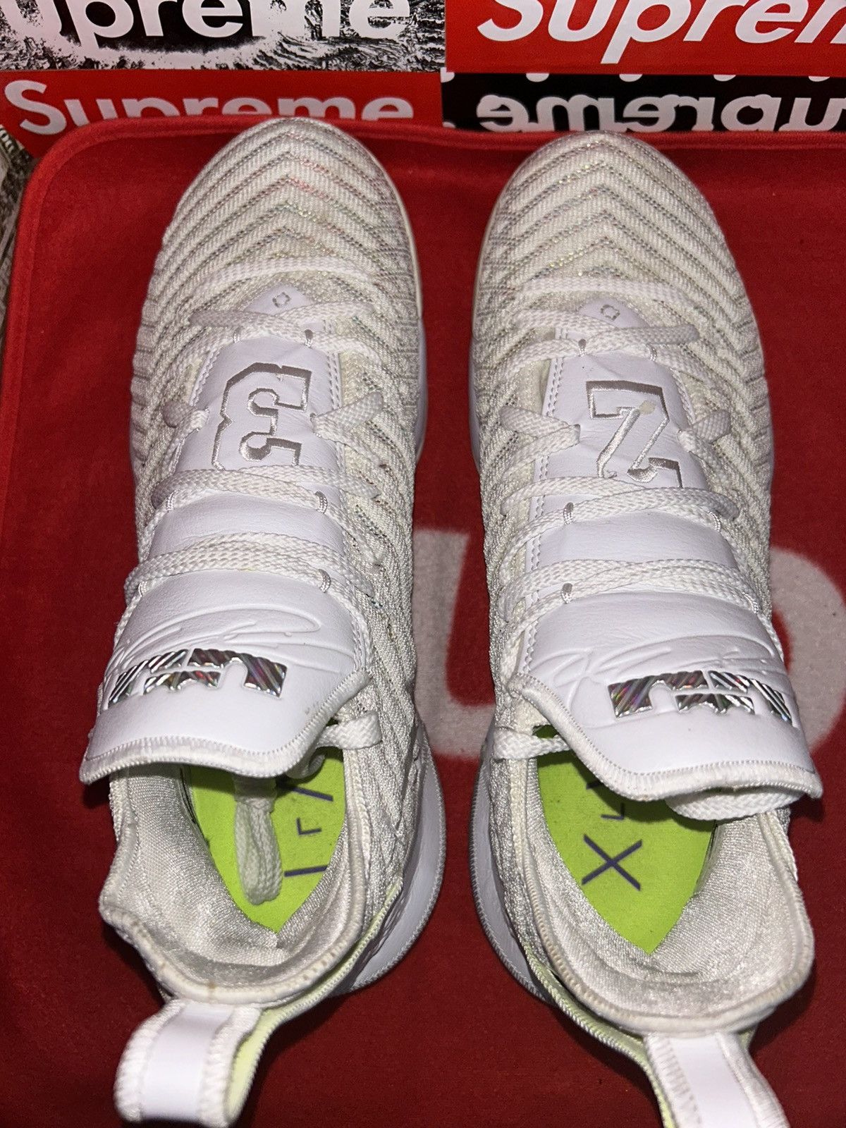 Nike Nike LeBron 16 Buzz Lightyear AO2588-102 size 12 Size US 12 / EU 45 - 4 Thumbnail