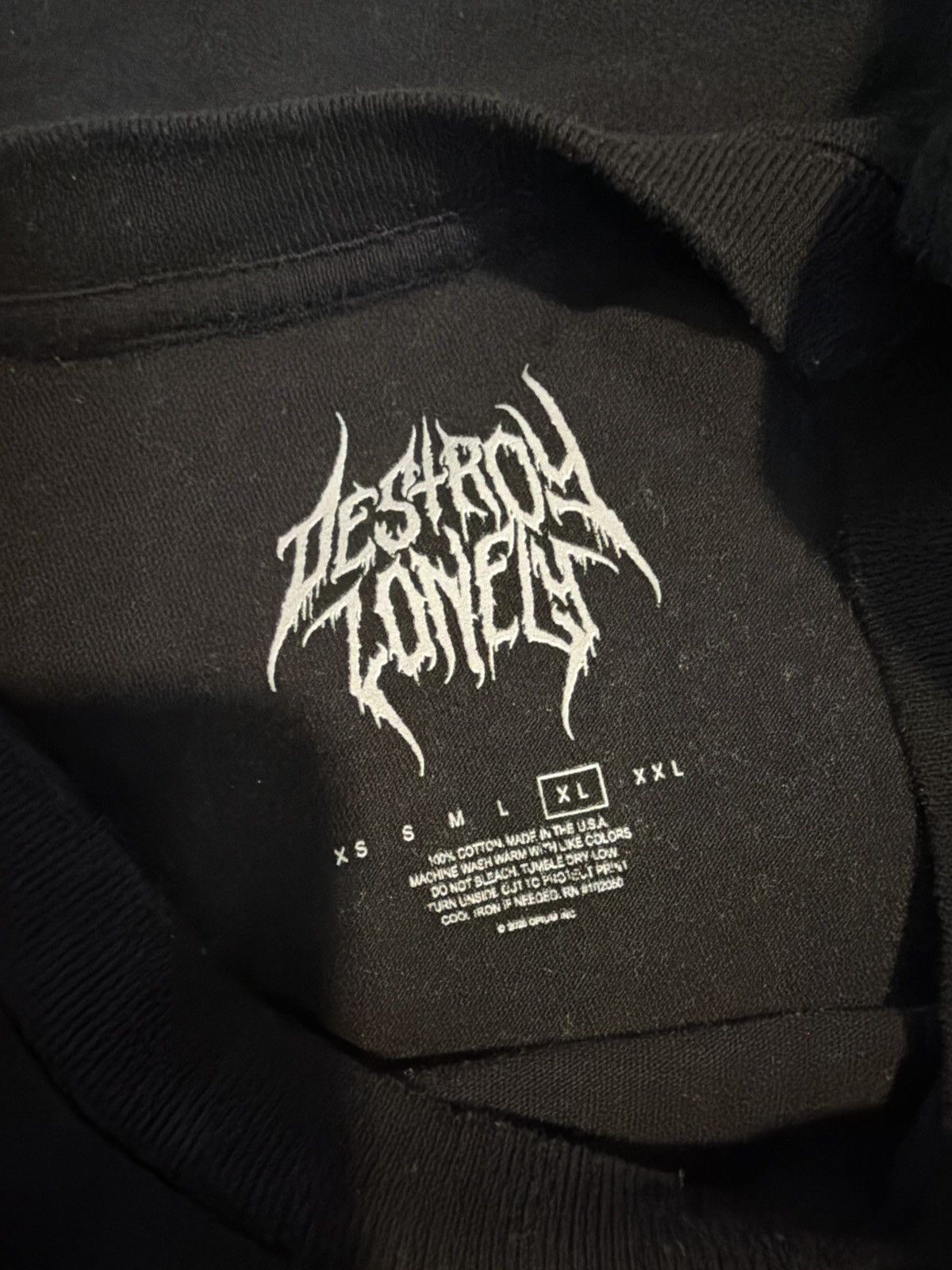 Destroy Lonely Destroy Lonely Merch I AM MUSIC Tour 2025 Size US XL / EU 56 / 4 - 3 Thumbnail