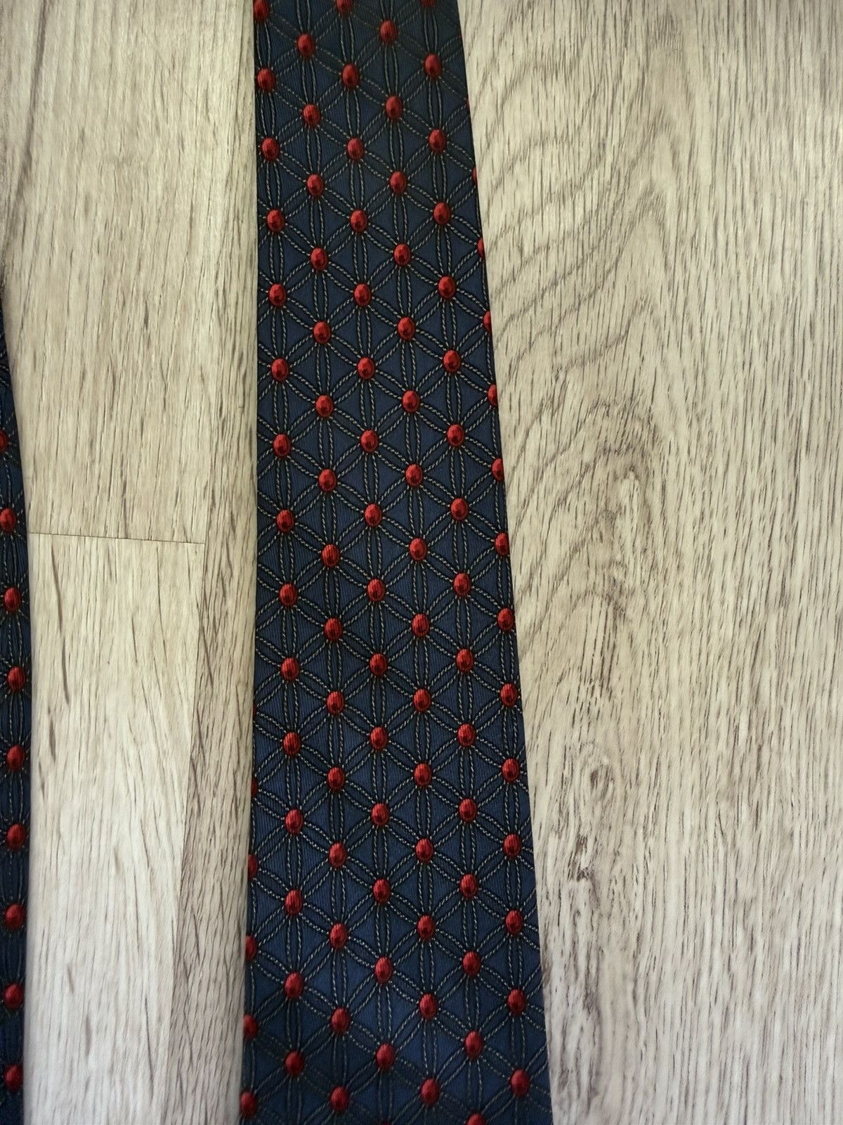 Hermes Hermes tie floral monogram silk Size ONE SIZE - 2 Thumbnail