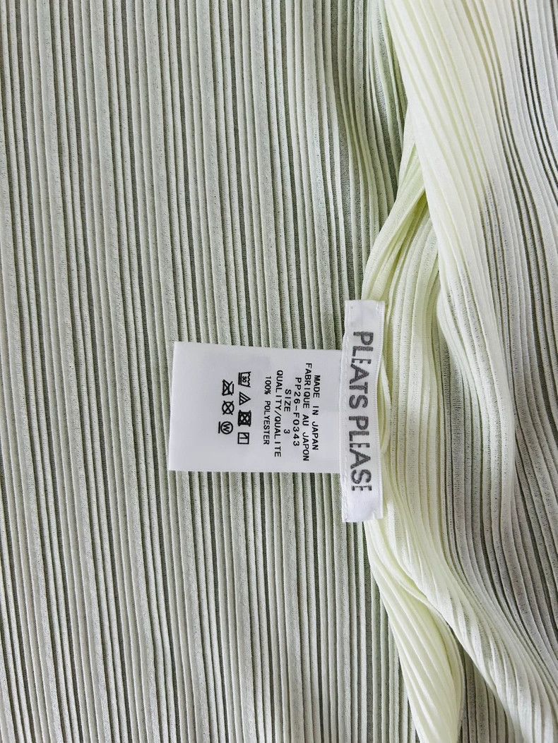 Issey Miyake Issey Miyake size:3 A white pleated cardigan Size XS / US 0-2 / IT 36-38 - 4 Thumbnail