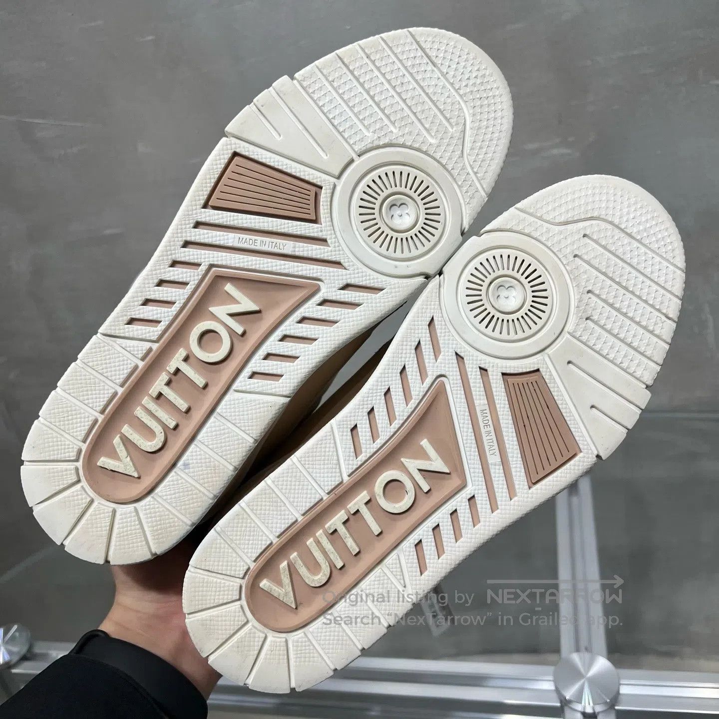Louis Vuitton Louis Vuitton trainer white pink shoes Size US 8 / IT 38 - 7 Thumbnail