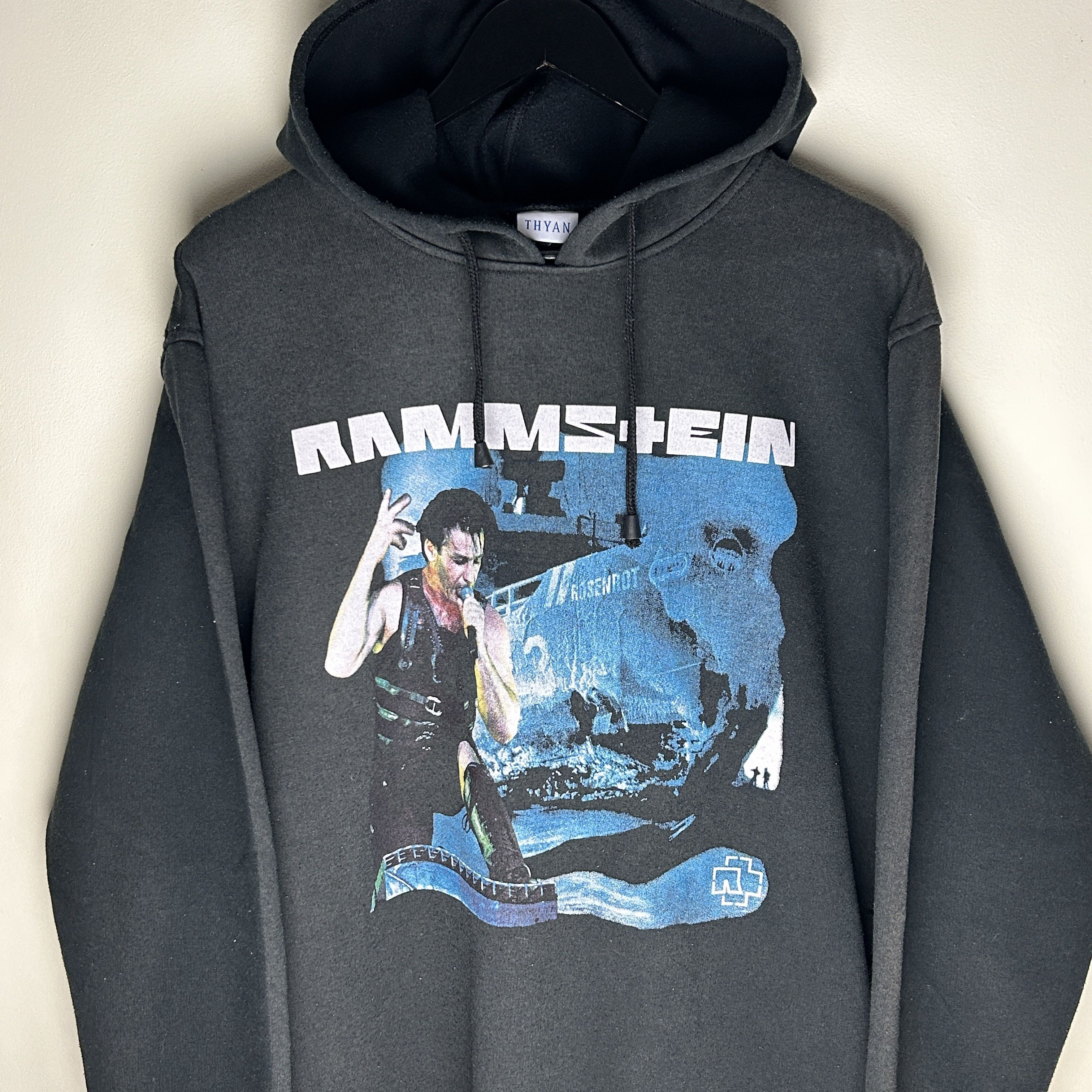 Band Tees Vintage Rammstein Rosenrot 2005 Band Hoodie Size US XL / EU 56 / 4 - 3 Thumbnail