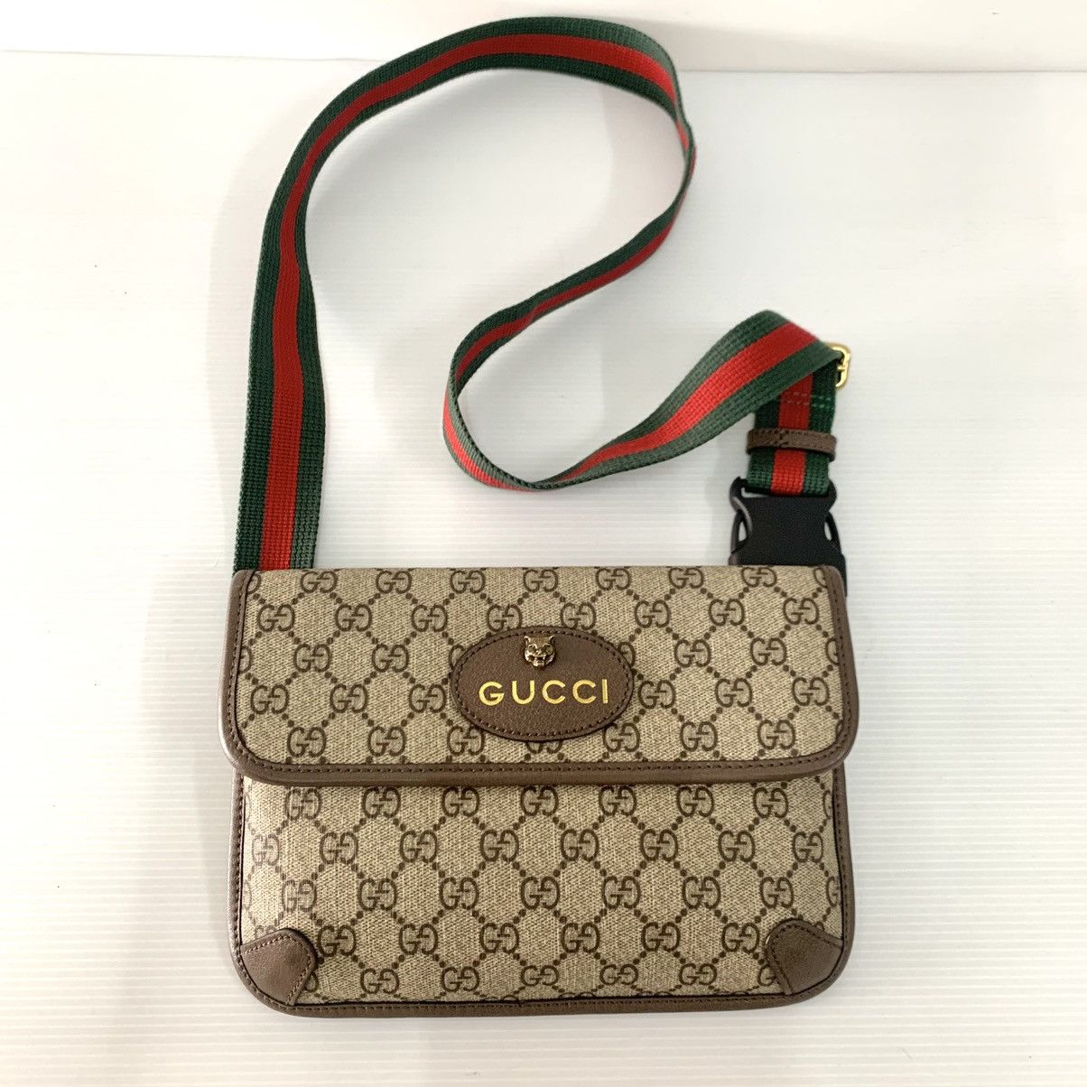 Gucci Gucci Monogram Supreme Waist/Sling Bag Size ONE SIZE - 5 Thumbnail