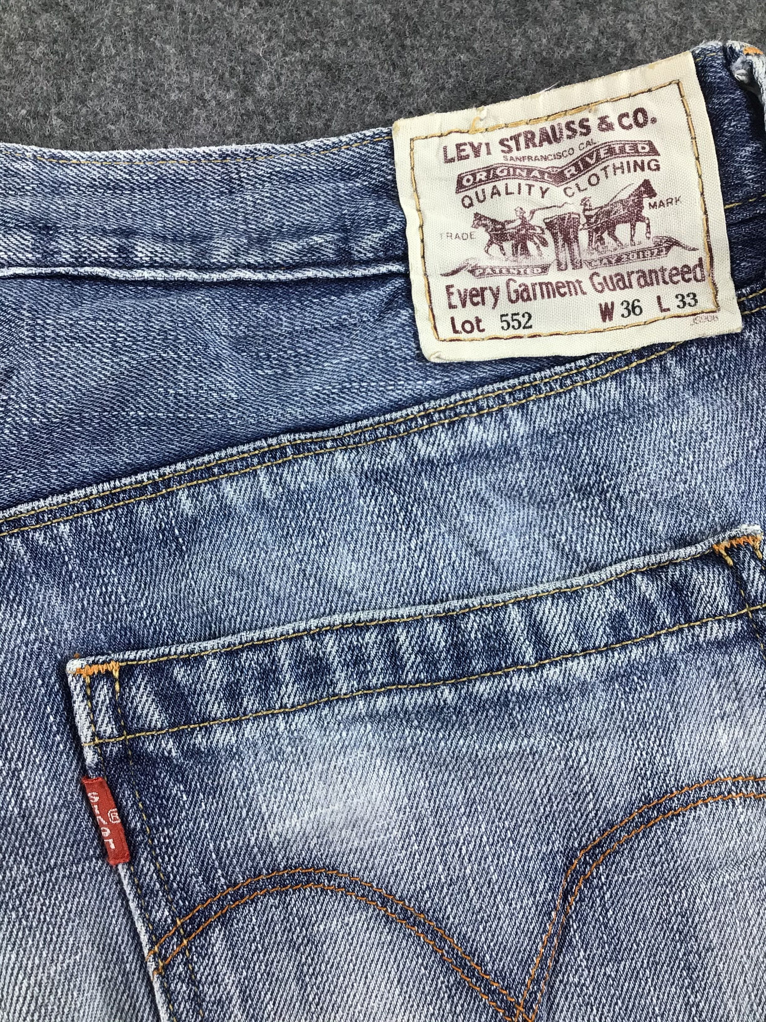 Levi's × Vintage Vintage Levis 552 Jeans-JM064 Size US 35 - 5 Thumbnail