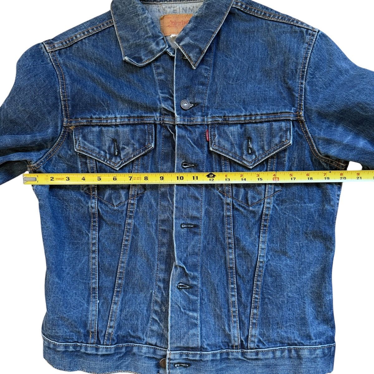 Levi's 1971 Levi’s jacket, Trucker III, 70505-0217 only 2 pockets Size M / US 6-8 / IT 42-44 - 11 Thumbnail
