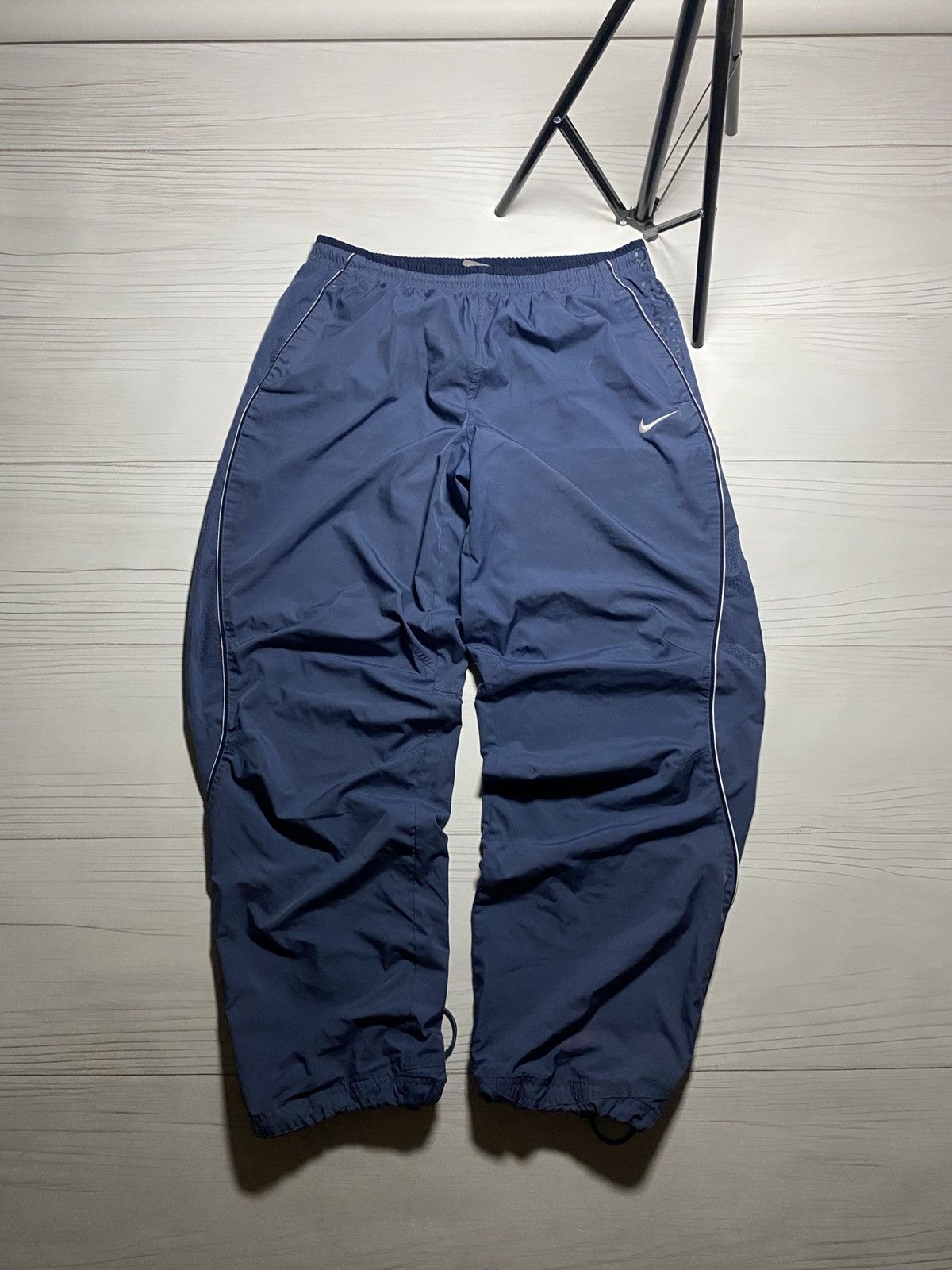 Vintage Nike Baggy fit parachute drill y2k pants