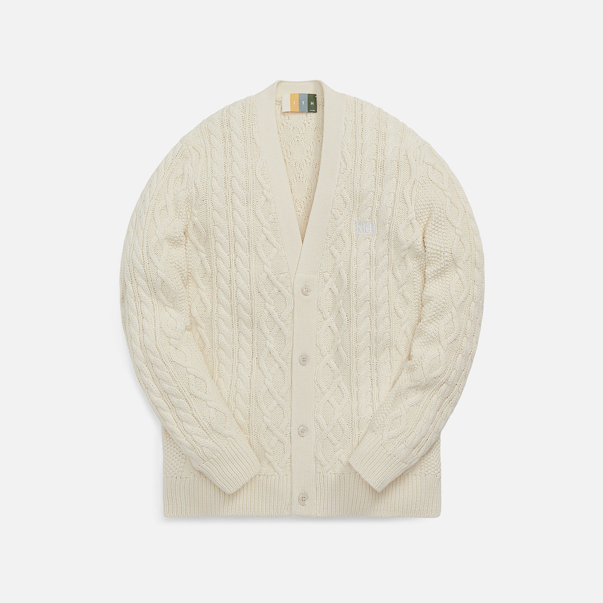 Kith Gramercy Cable Knit Cardigan | Grailed